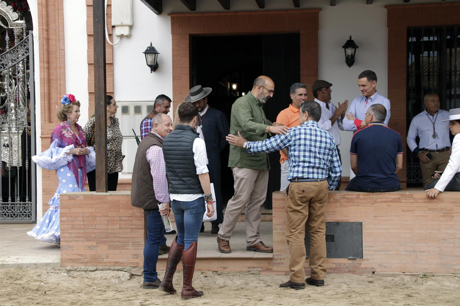Así se vive la romería en las casas de la aldea