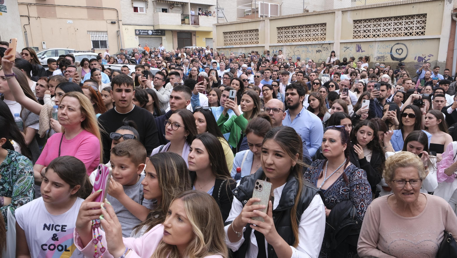 La procesión de Los Ángeles en Almería, en imágenes