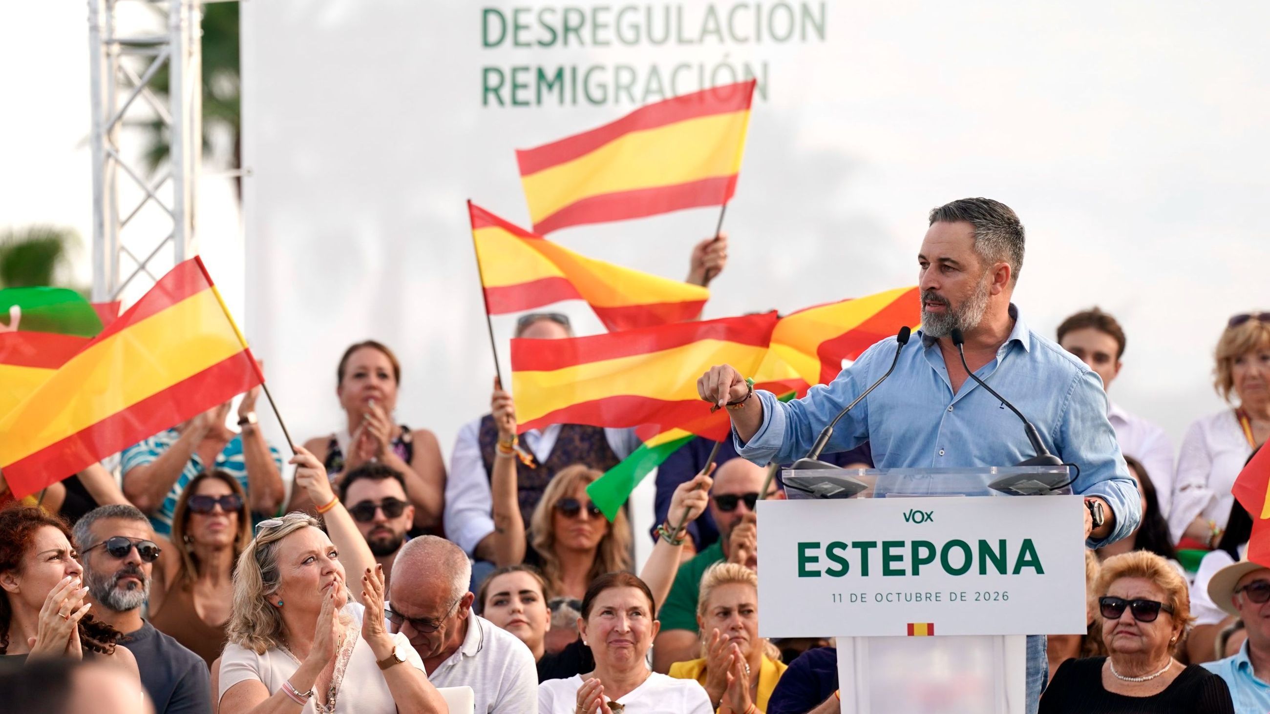 Abascal arranca en Estepona la precampaña del 29N con un llamamiento a "recuperar el poder para ...