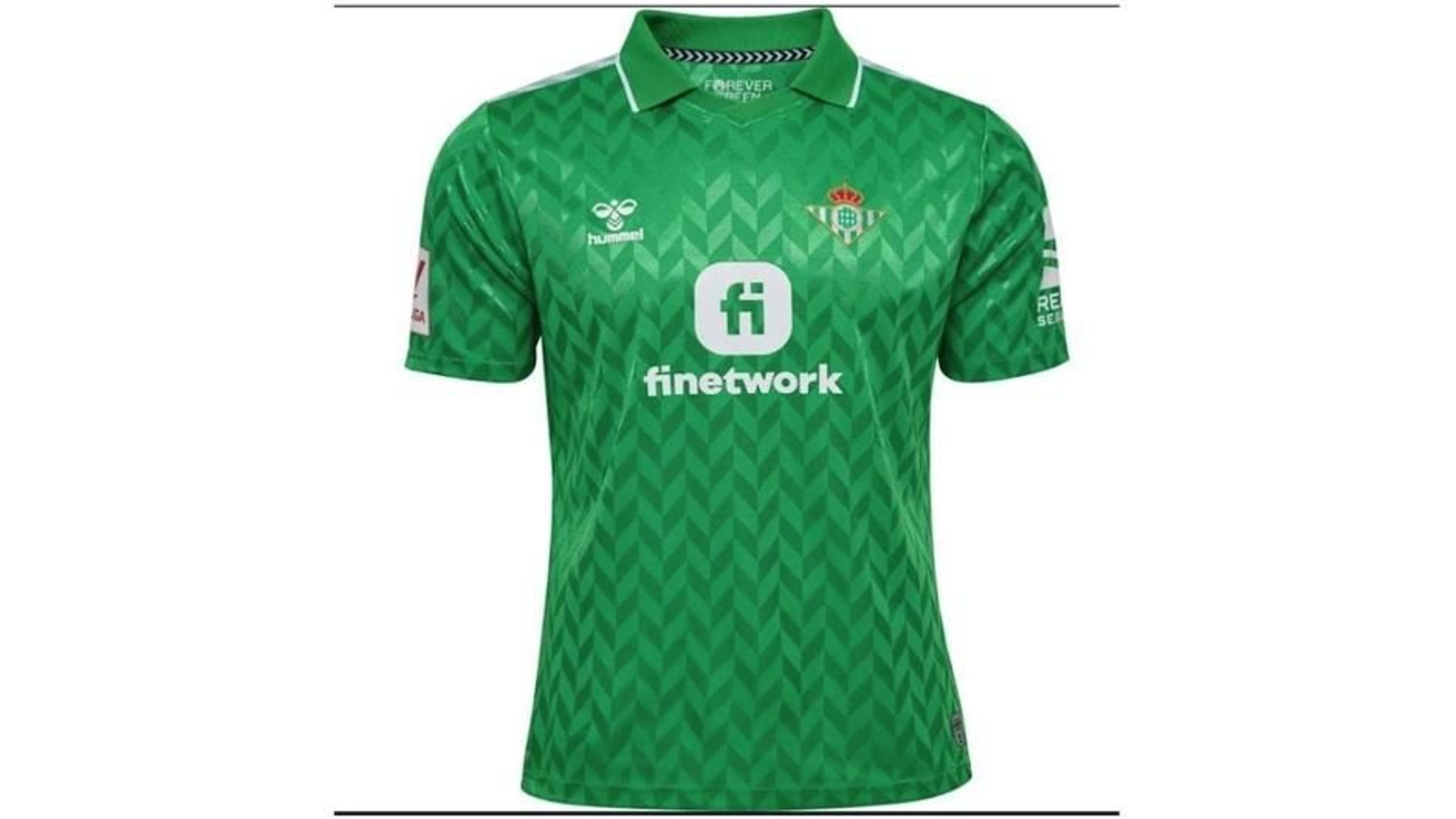 El Betis de Gabino y el Puma Rodríguez revivirá con la segunda equipación, verde lisa