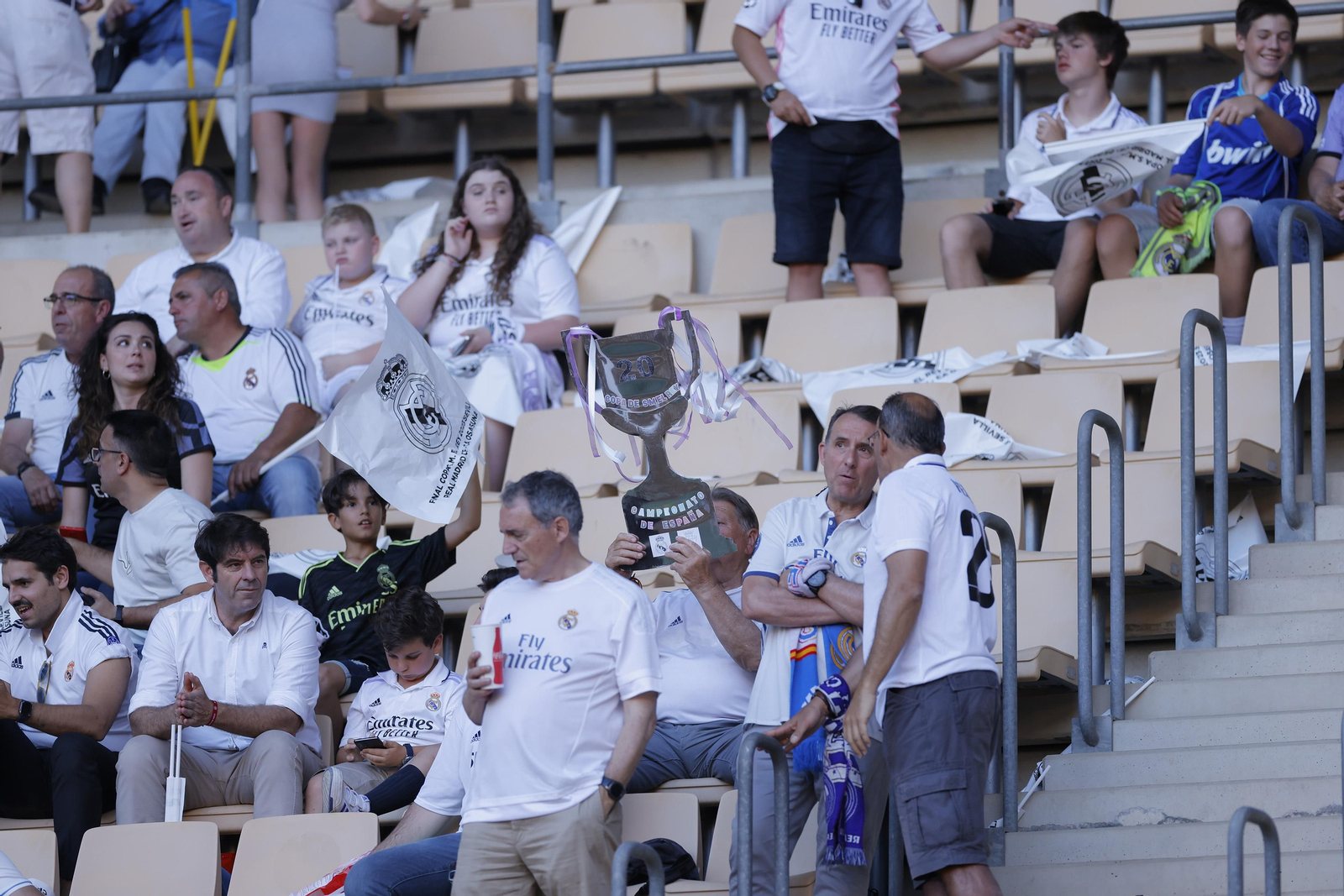 Búscate en las fotos de la final de la Copa del Rey entre el Madrid y el Osasuna