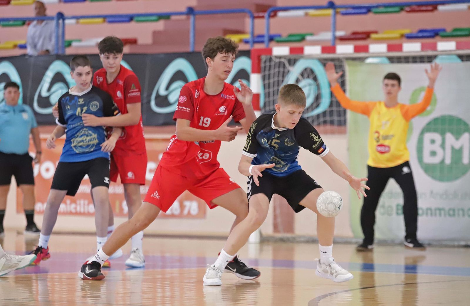 El Romeral de Málaga, campeón del Andaluz infantil masculino de balonmano de La Línea