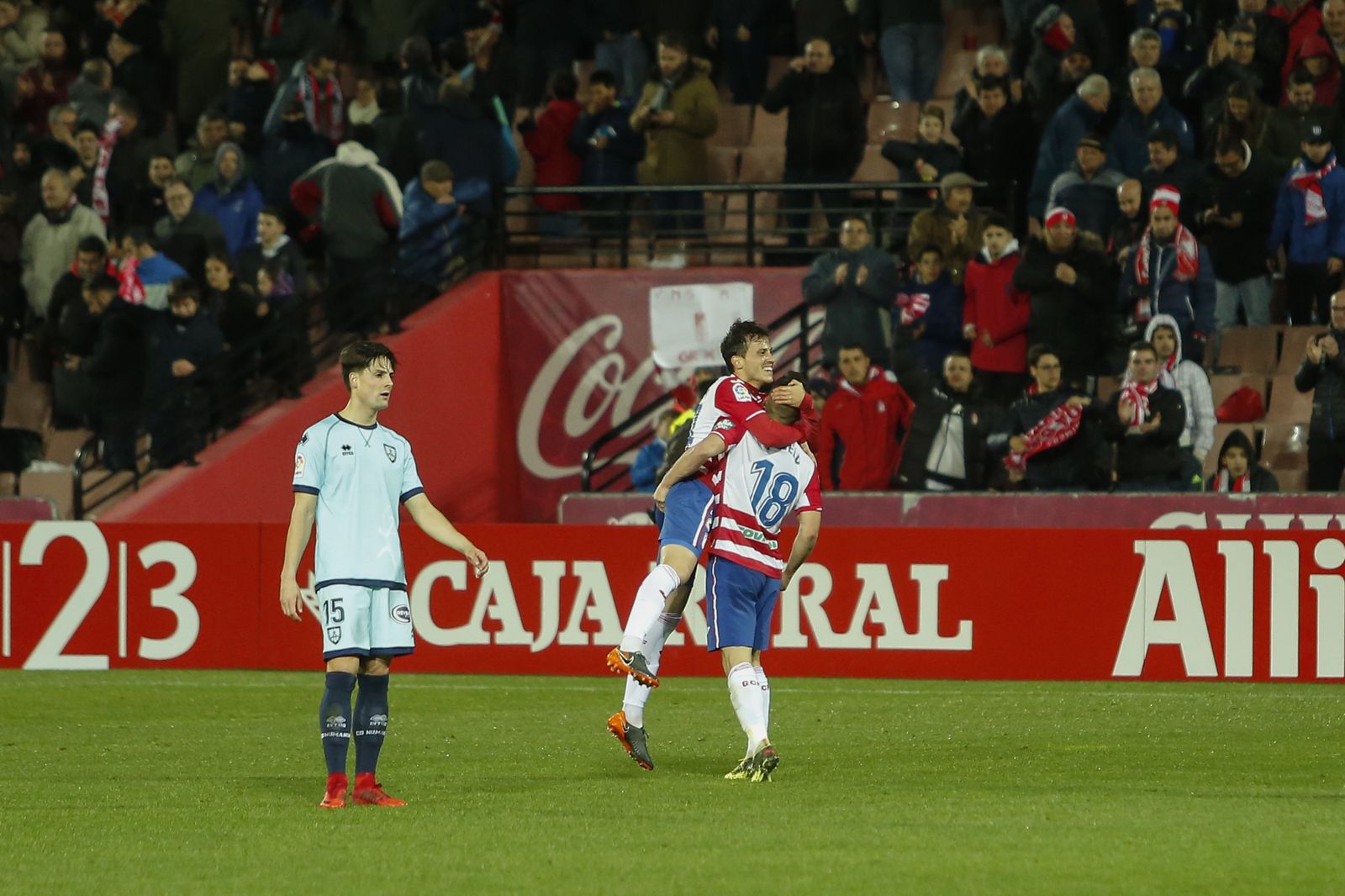 Las imágenes del Granada-Numancia