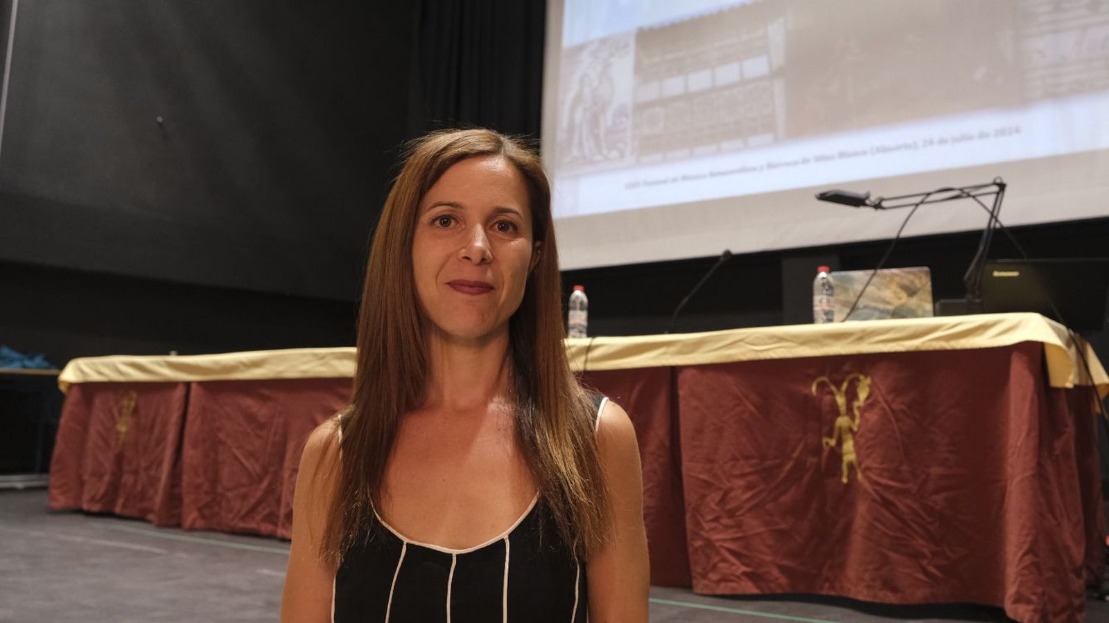 Ascensión Mazuela Anguita, ayer en Vélez-Blanco.