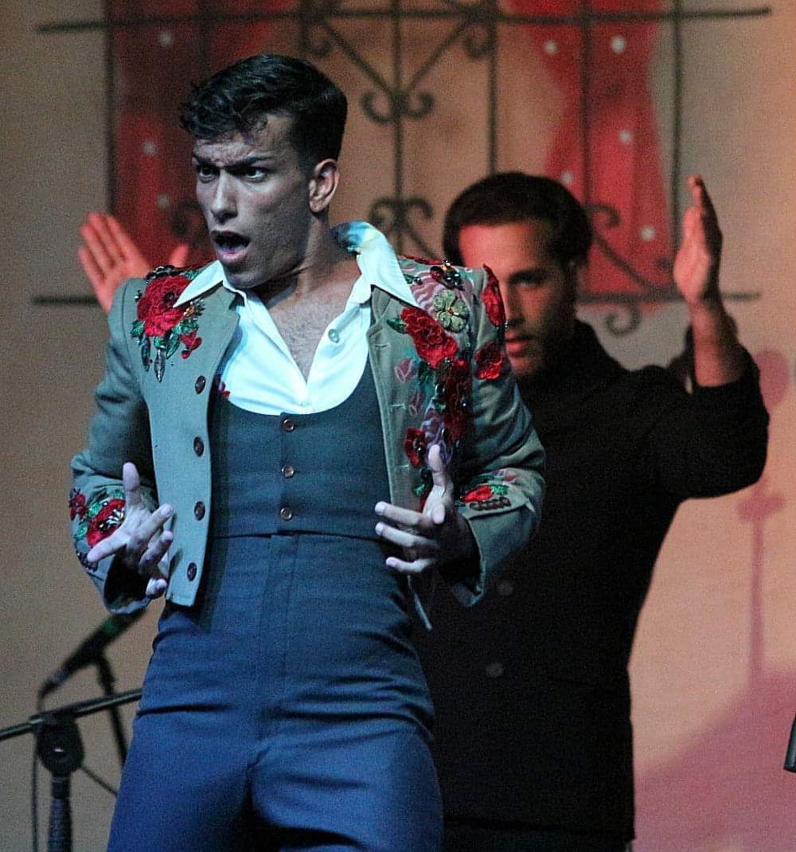 El ganador del XX Concurso de Baile por Alegrías de La Perla de Cádiz, Álvaro Aguilera.