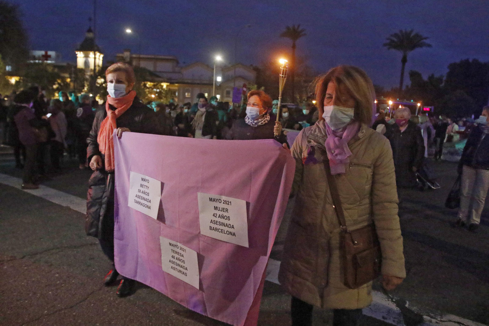 La manifestación contra la violencia de género en Córdoba, en fotografías