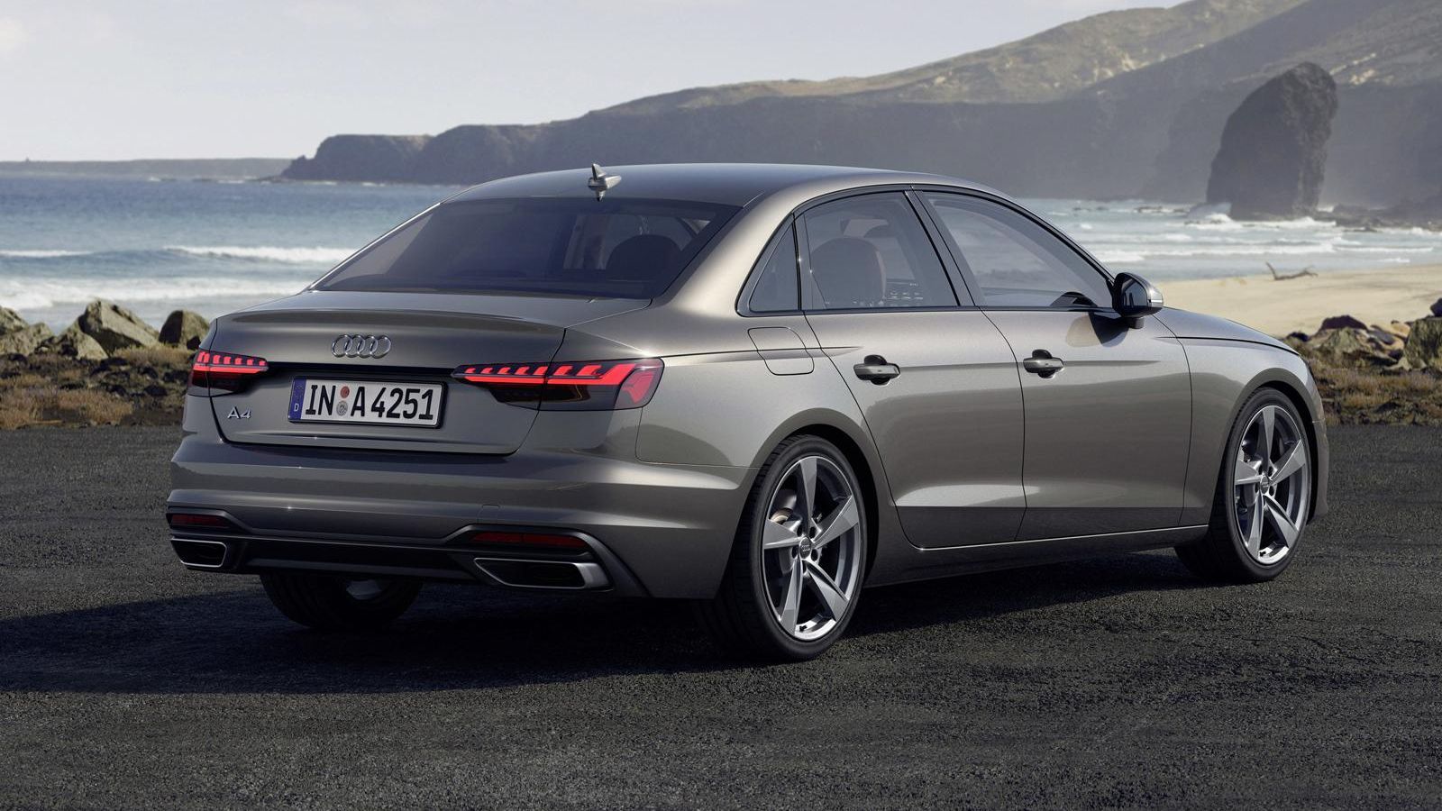 Así es la zaga del nuevo Audi A4.