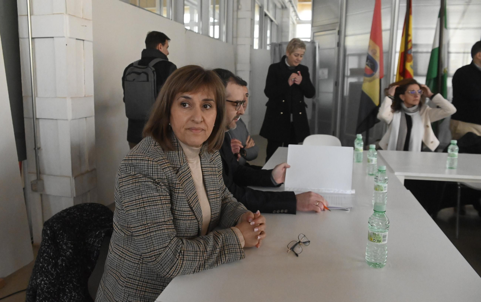 El tenso pleno de la moción de censura en Peñarroya-Pueblonuevo, en imágenes