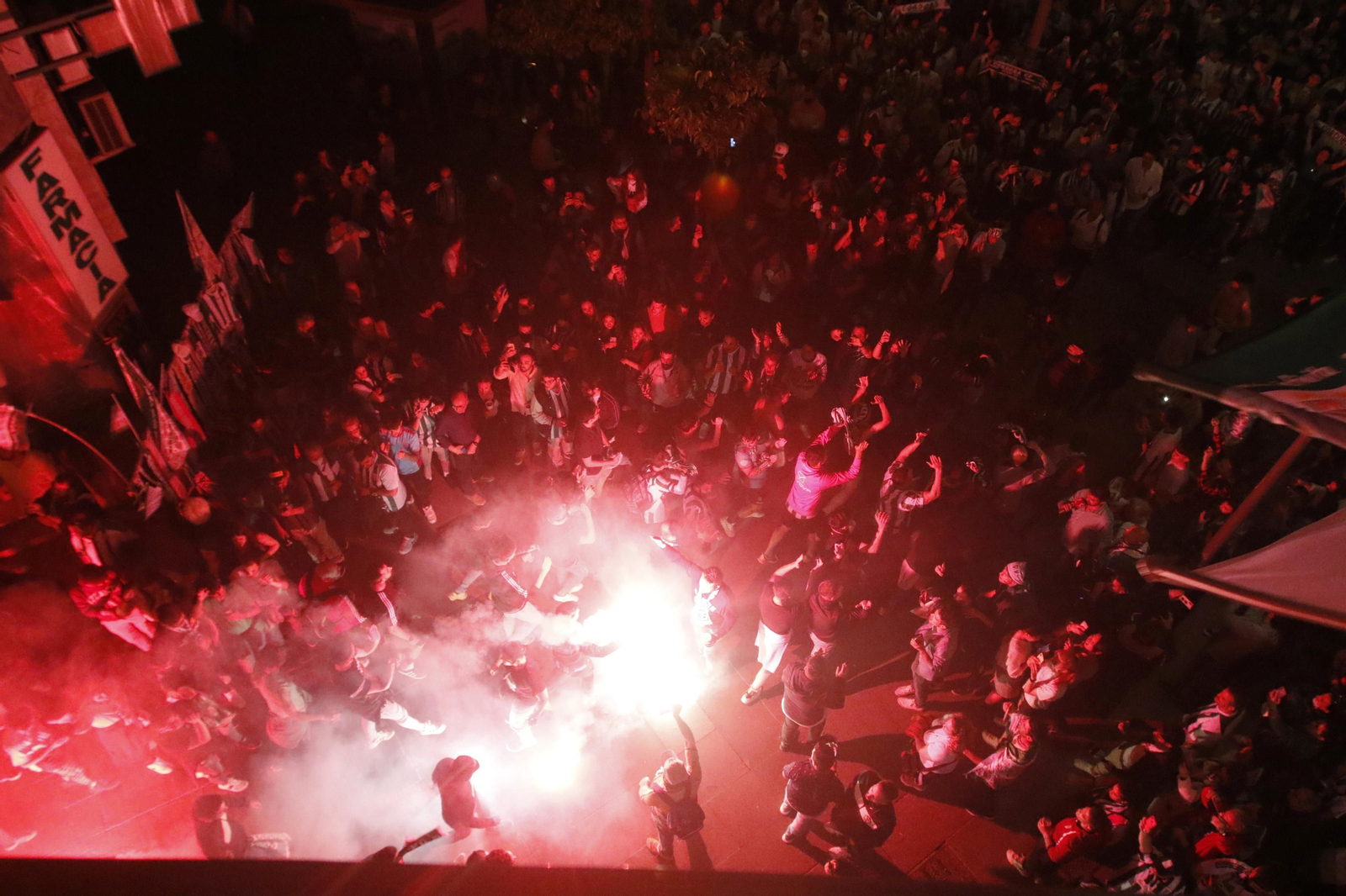 La celebración del ascenso del Córdoba CF en Las Tendillas, en imágenes