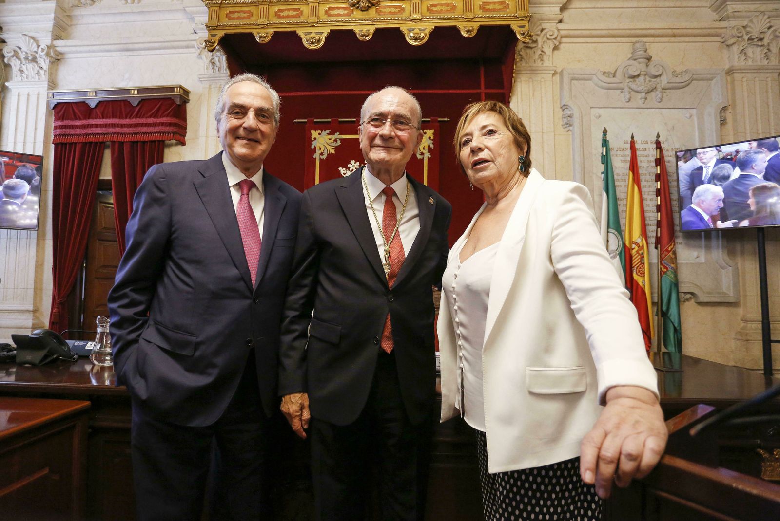 Las fotos de la constitución del Ayuntamiento de Málaga