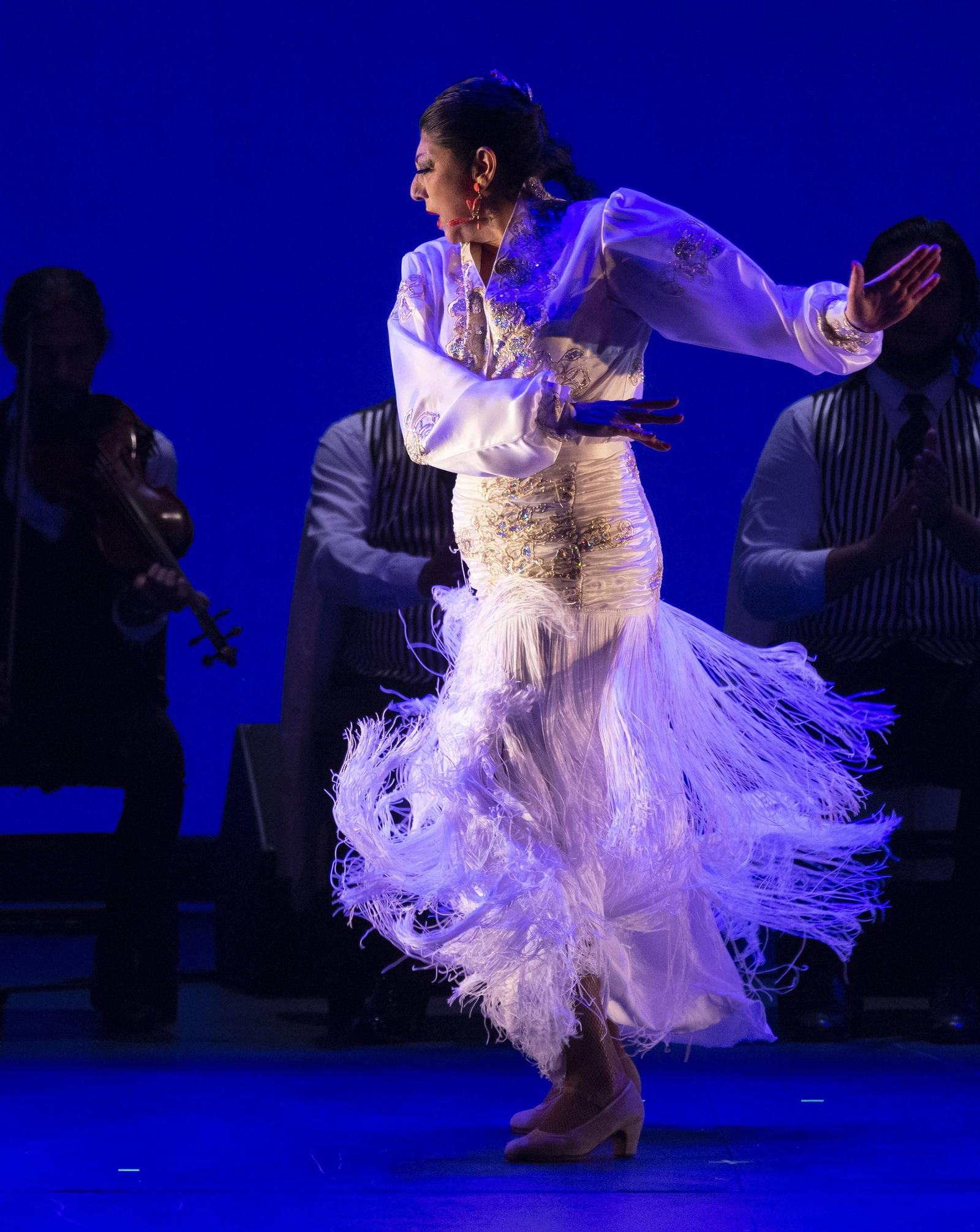 Manuela Carrasco en la Bienal de Sevilla