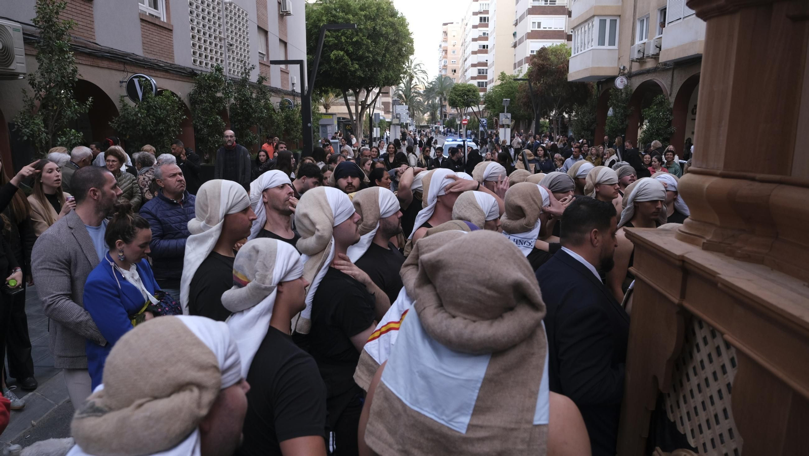 Procesión de Caridad en la Semana Santa de Almería 2025