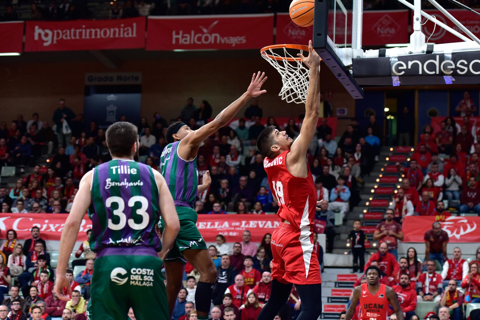 UCAM Murcia-Unicaja, en fotos