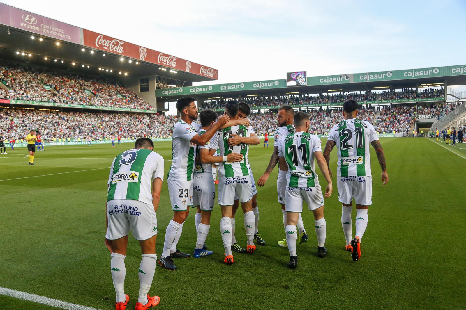 El Córdoba CF-Sporting de Gijón, en imágenes
