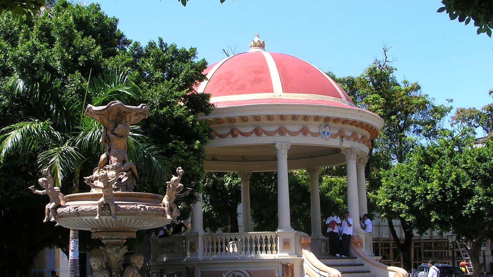 El Parque Central, uno de los escenarios del Festival Internacional de Poesía.