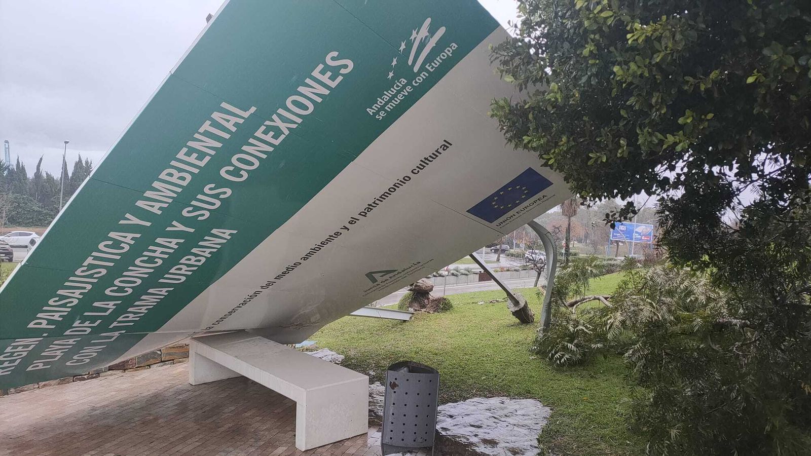 Las fotos de los lectores de Europa Sur del temporal Karlotta