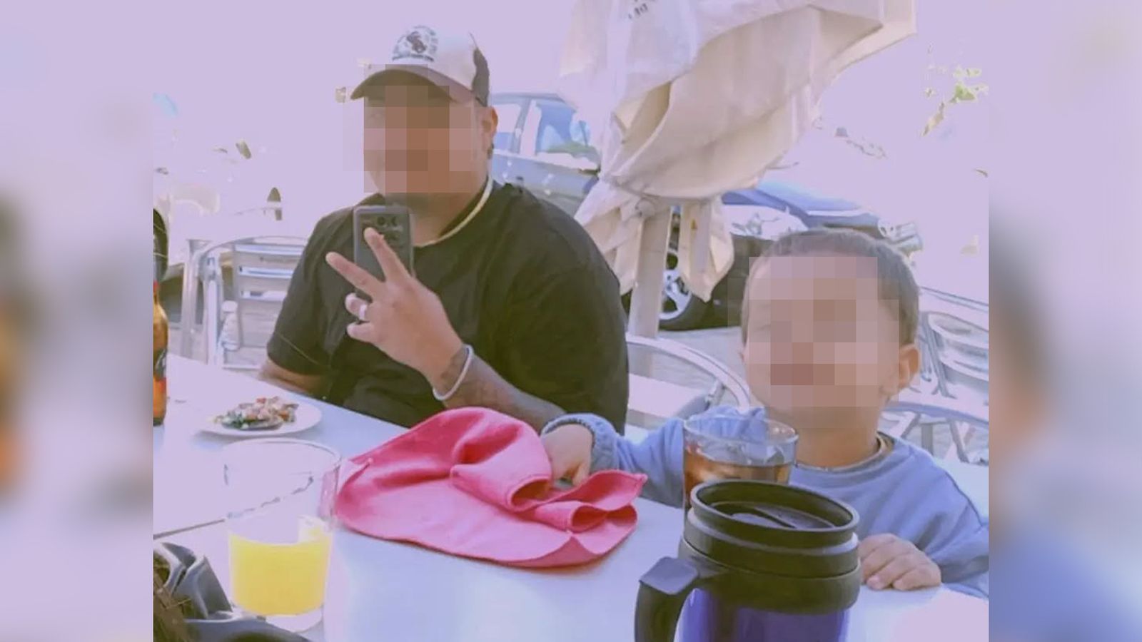 Juan David y Lucca en una foto compartida en redes sociales.