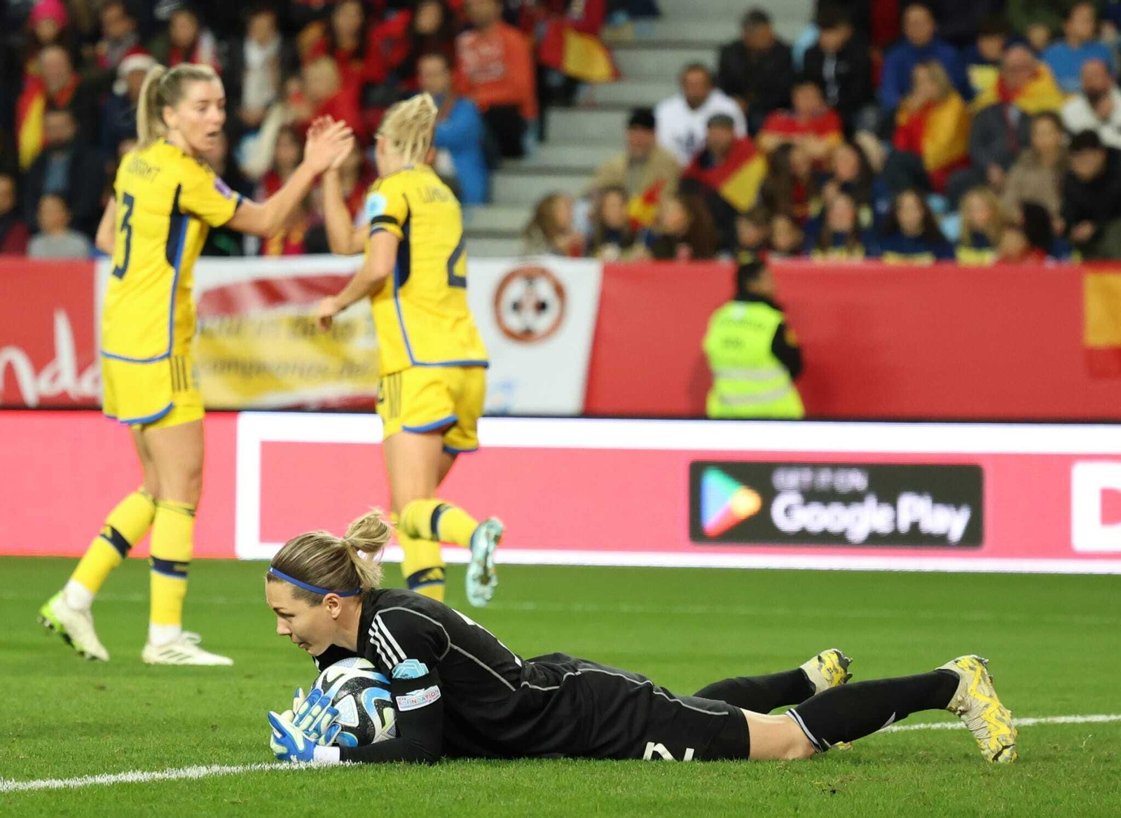 España - Suecia, en fotos