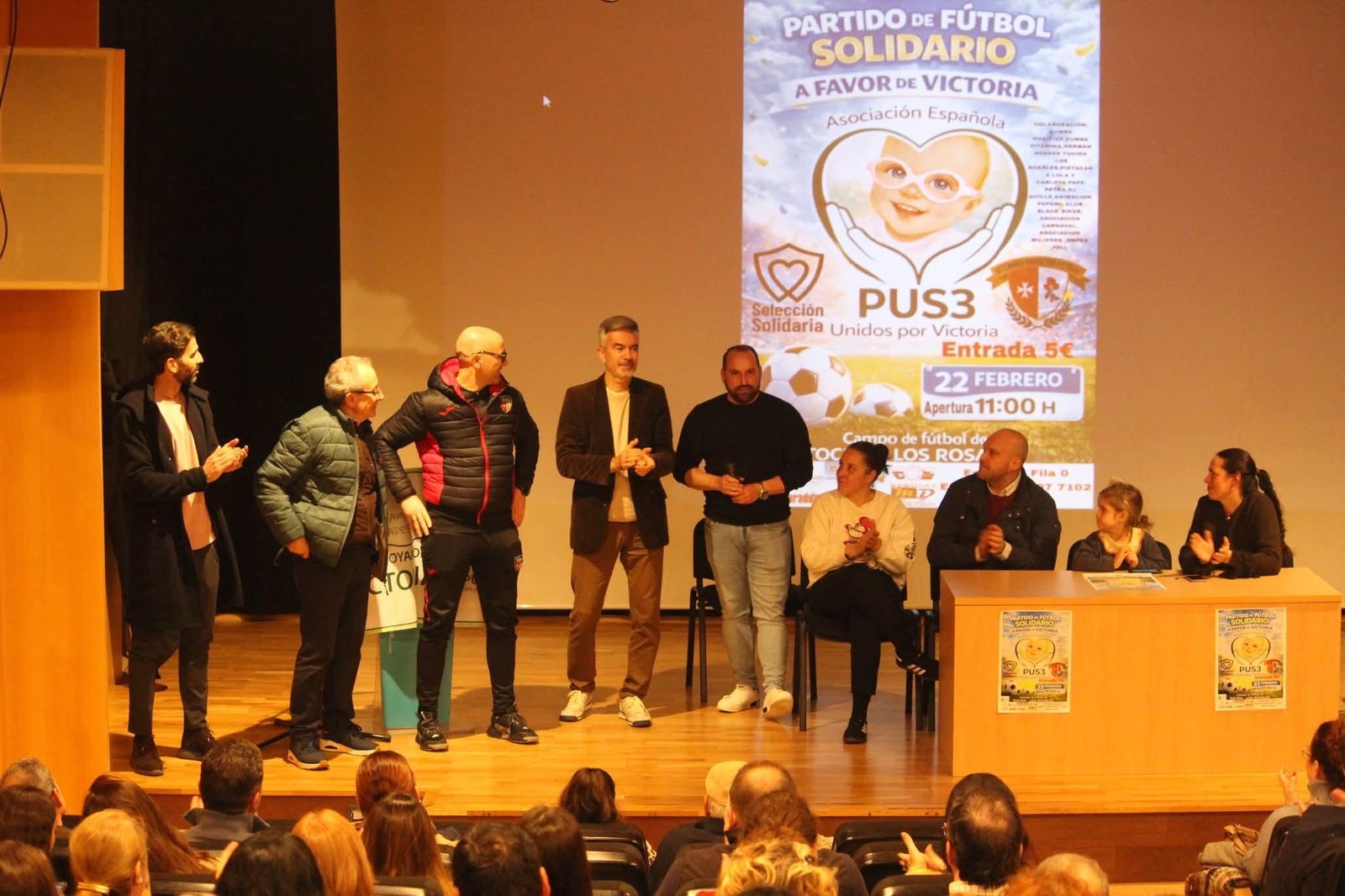 odos los fondos recaudados se destinarán a la investigación de la enfermedad genética PUS-3 y al cuidado de Victoria