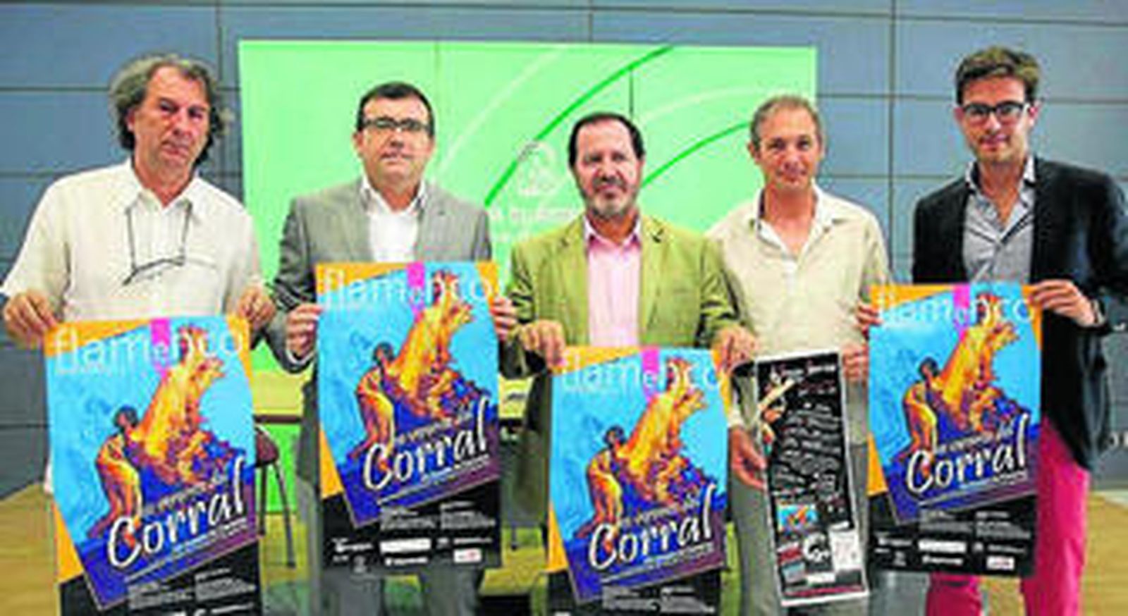 Presentación del cartel  Los Veranos del Corral.