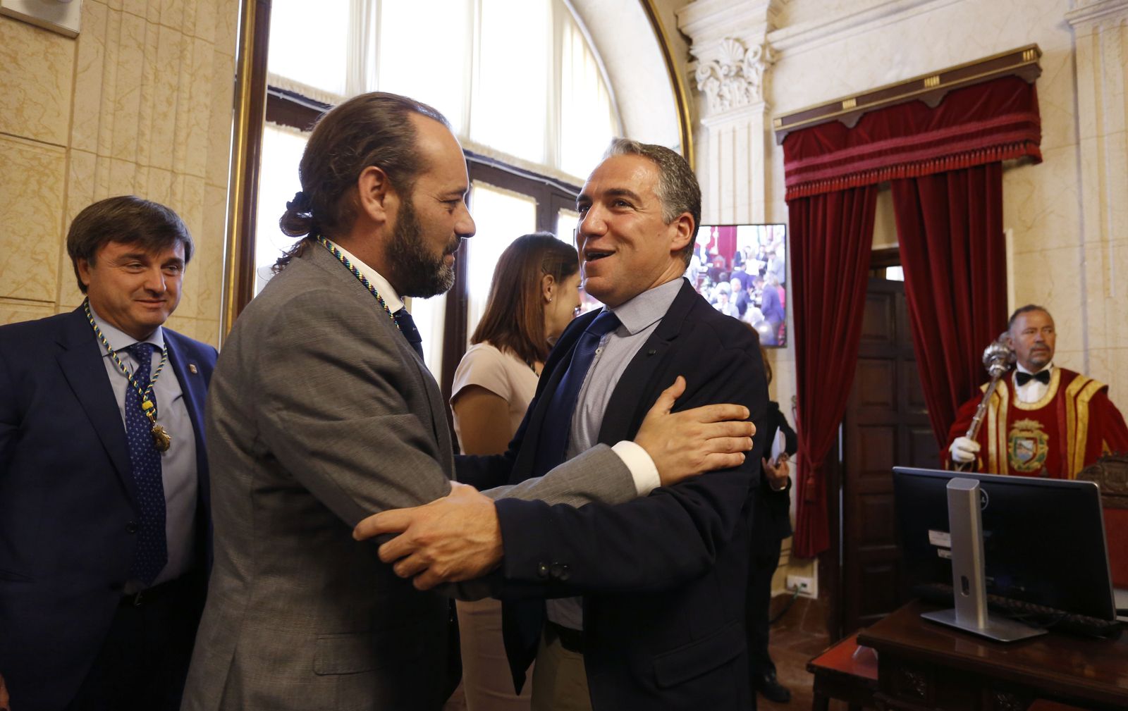 Las fotos de la constitución del Ayuntamiento de Málaga