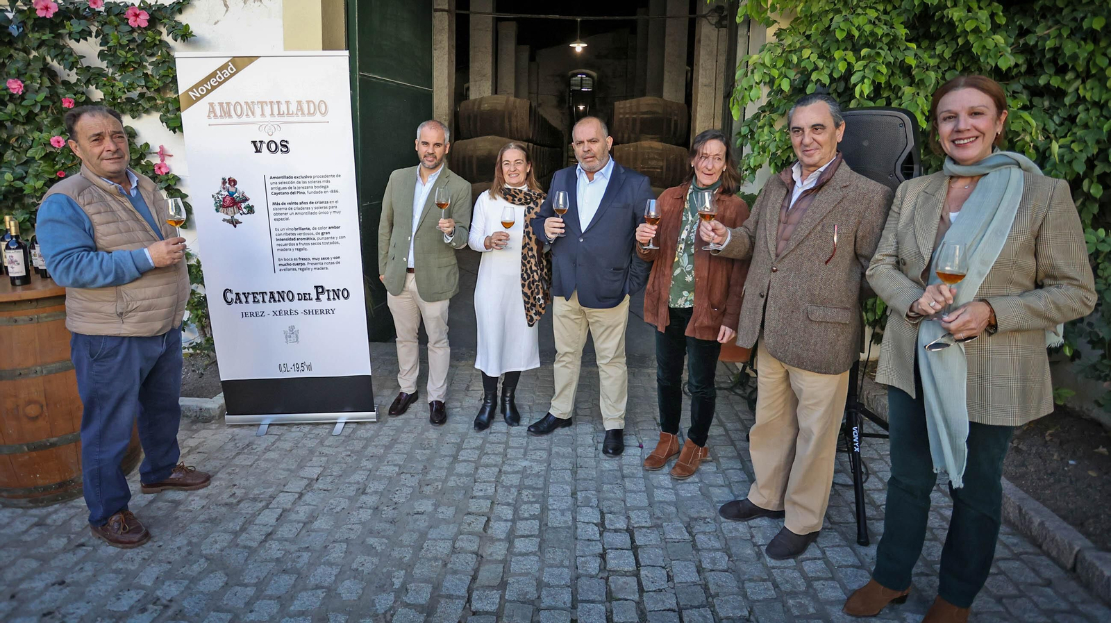 Presentación del nuevo Amontillado Vos de Cayetano del Pino