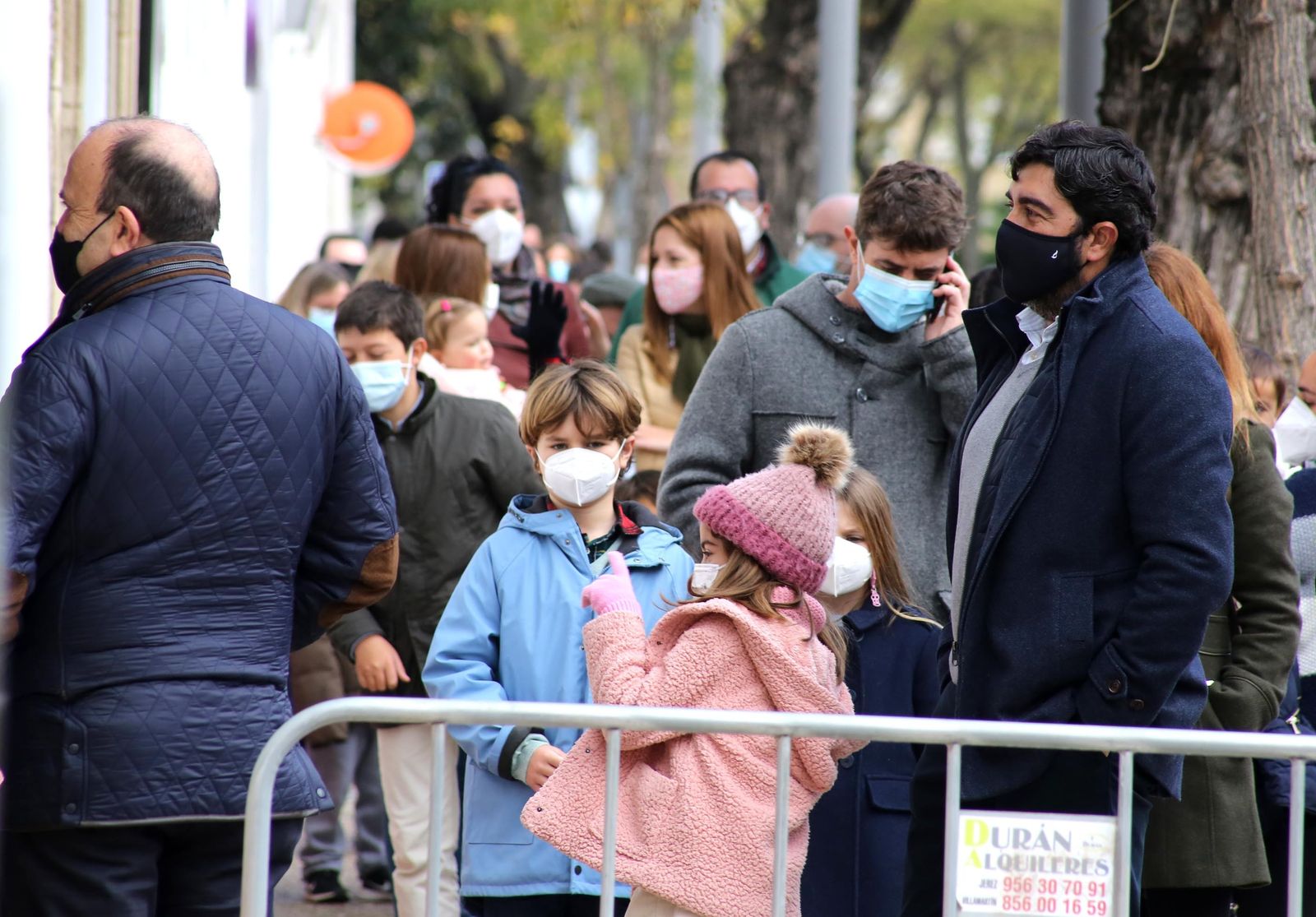 Los Reyes Magos con todas las medidas de seguridad en Jerez