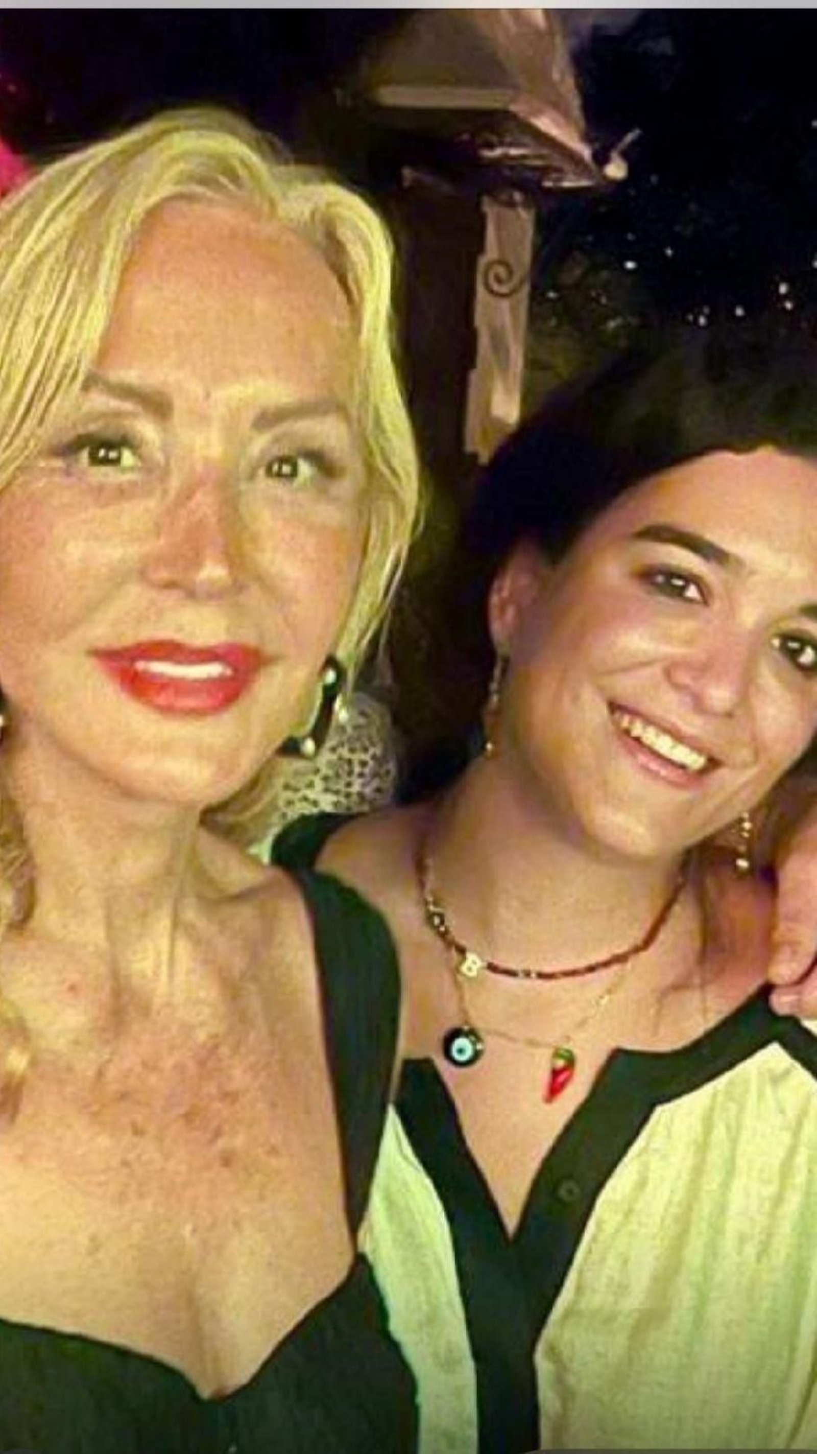 Carmen Lomana con Barbara Mitjans Carmen Lomana con Barbara Mitjans