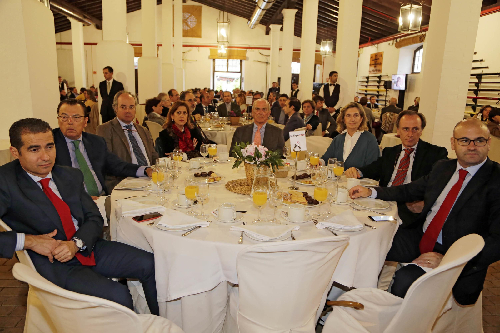Alexis Gil, José Luis Tejada, Ignacio Hidalgo, Carmen González, Pieter Vanpanhuys, Mª José Osborne, Jaime Tovar y José Antonio Lara.