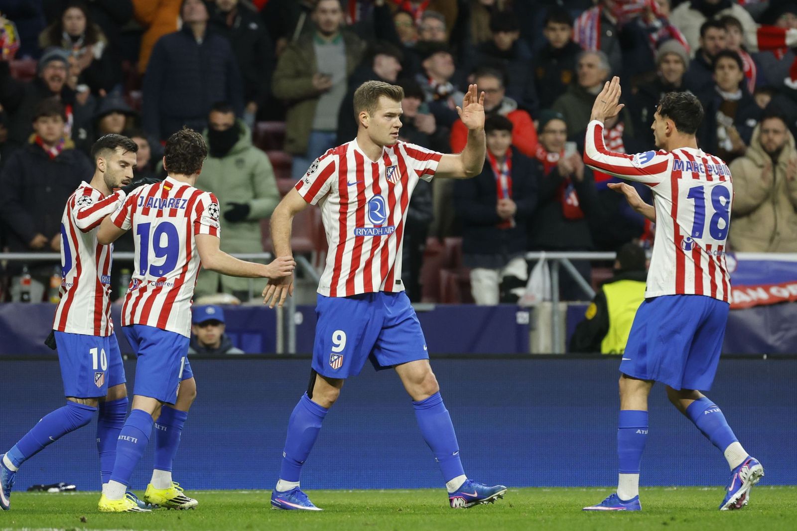 Las fotos del Atlético de Madrid