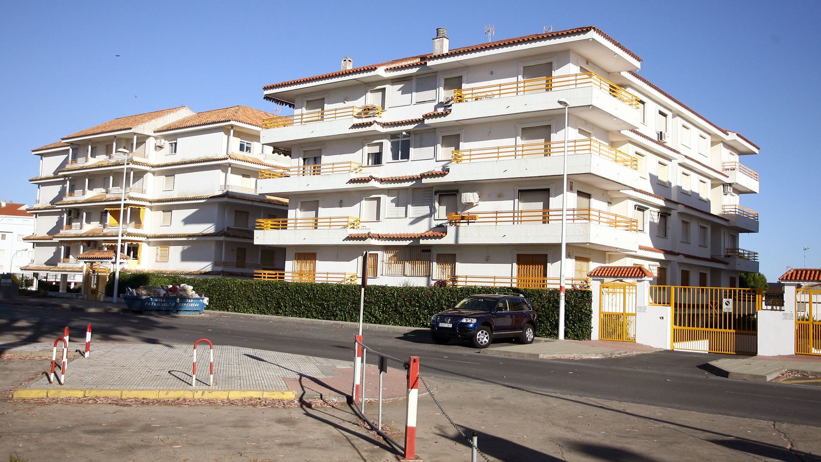 Bloque donde se halla el piso de Pino en Punta Umbría.