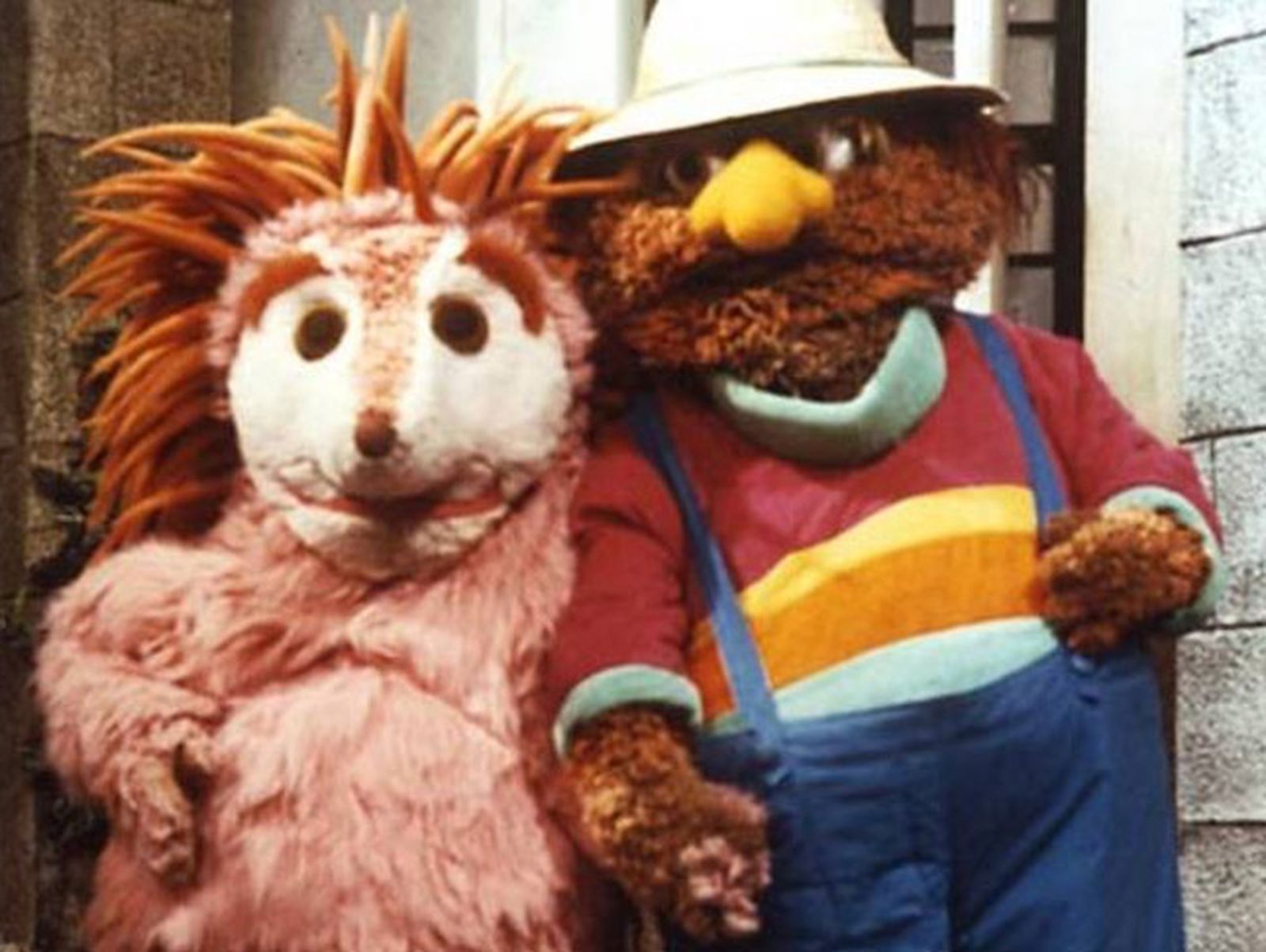 Espinete y don Pimpón, protagonistas de 'Barrio Sésamo' entre 1983 y 1988.