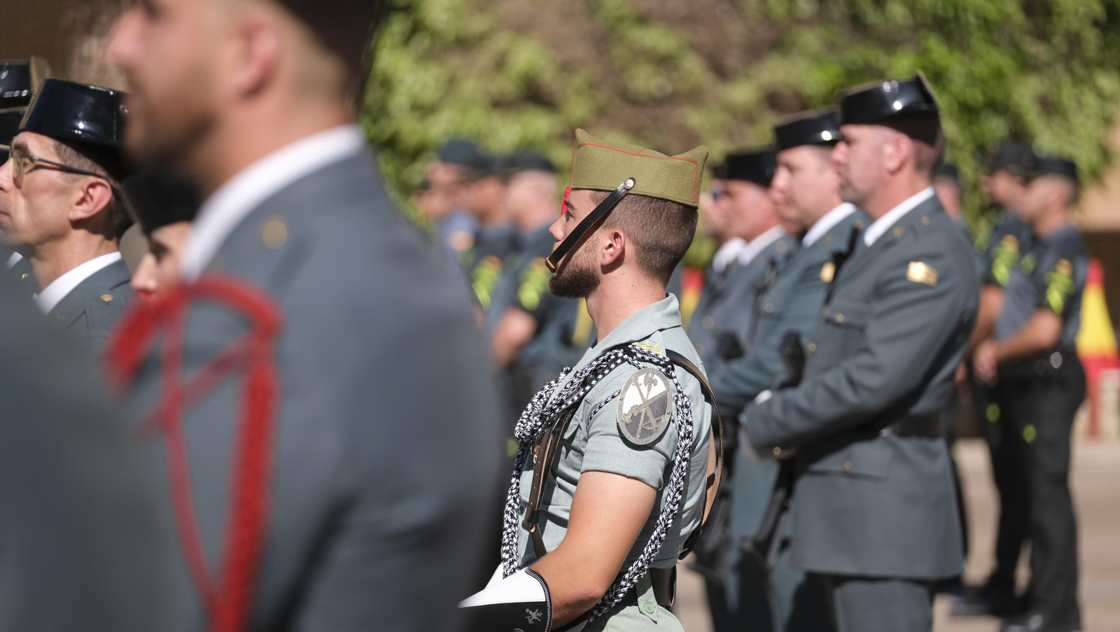 Imágenes de la celebración del 179 aniversario de la Guardia Civil, en la Comandancia de Almería