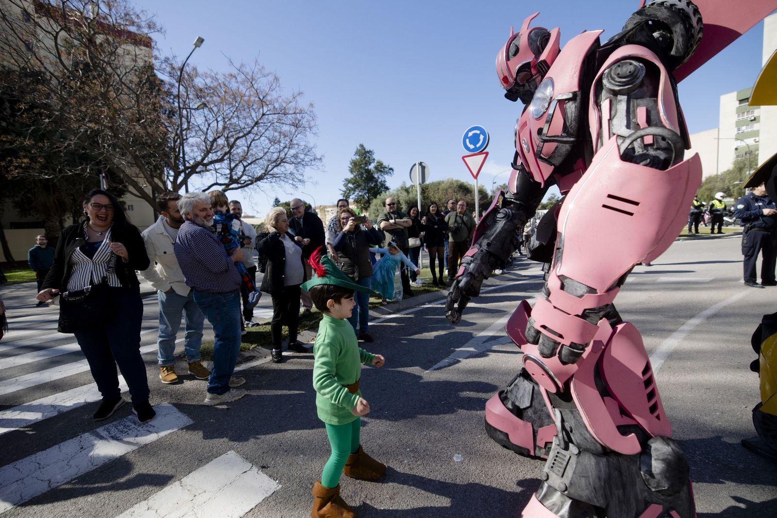 Cabalgata de Carnaval en el año 2024 en San Fernando