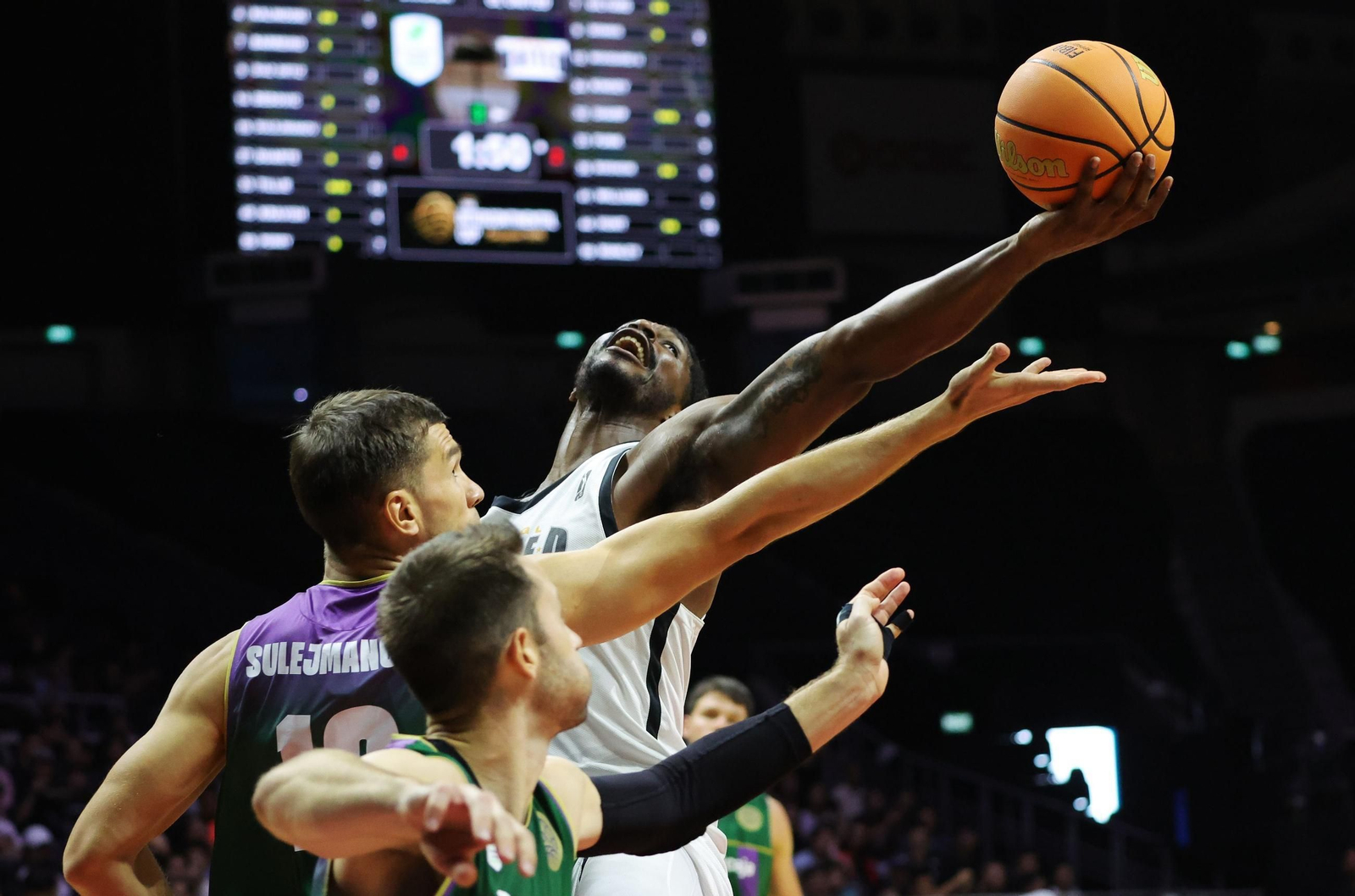 Unicaja-NBA G League United, final de la Copa Intercontinental, en fotos