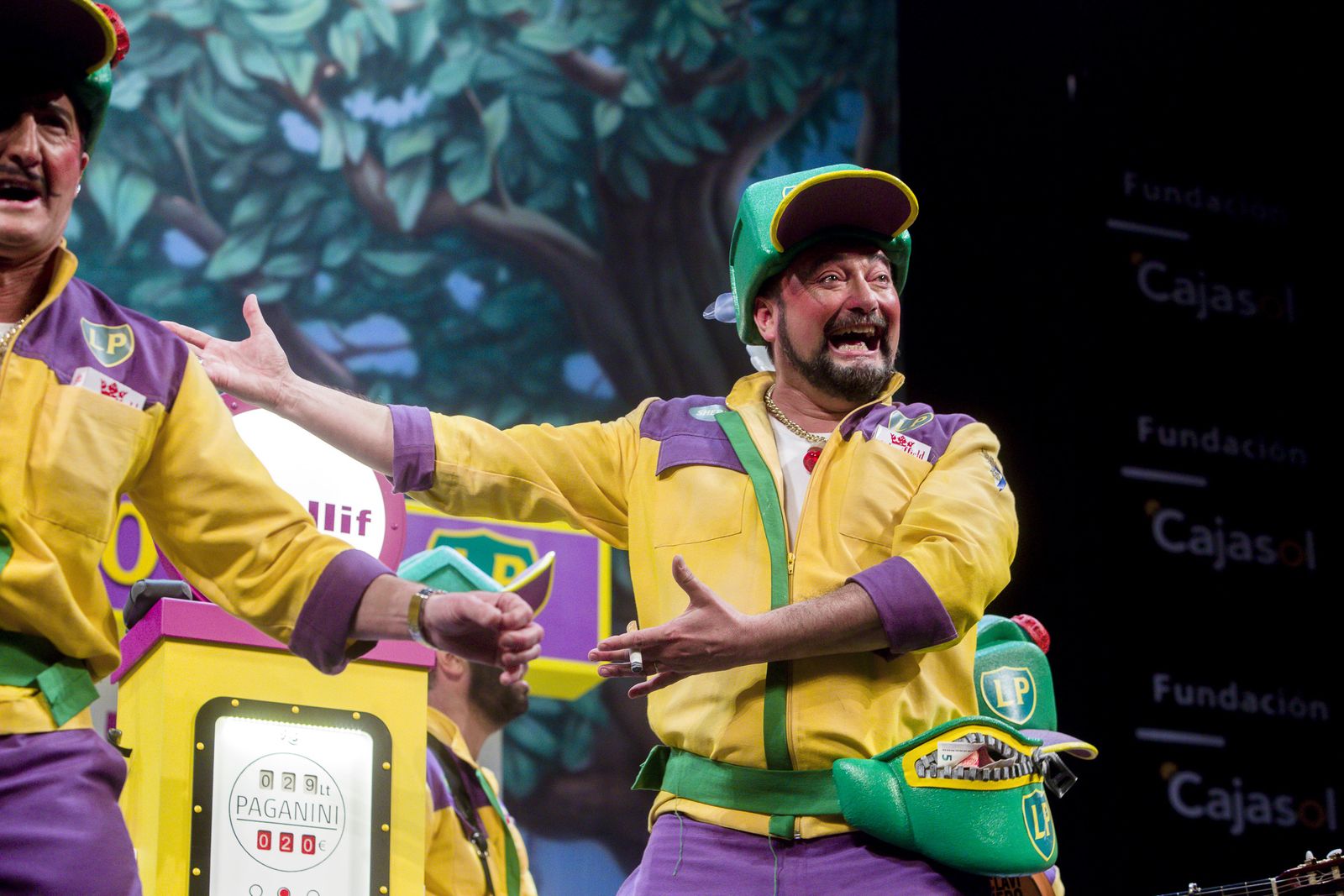 Chirigota Los niños de la petróleo.