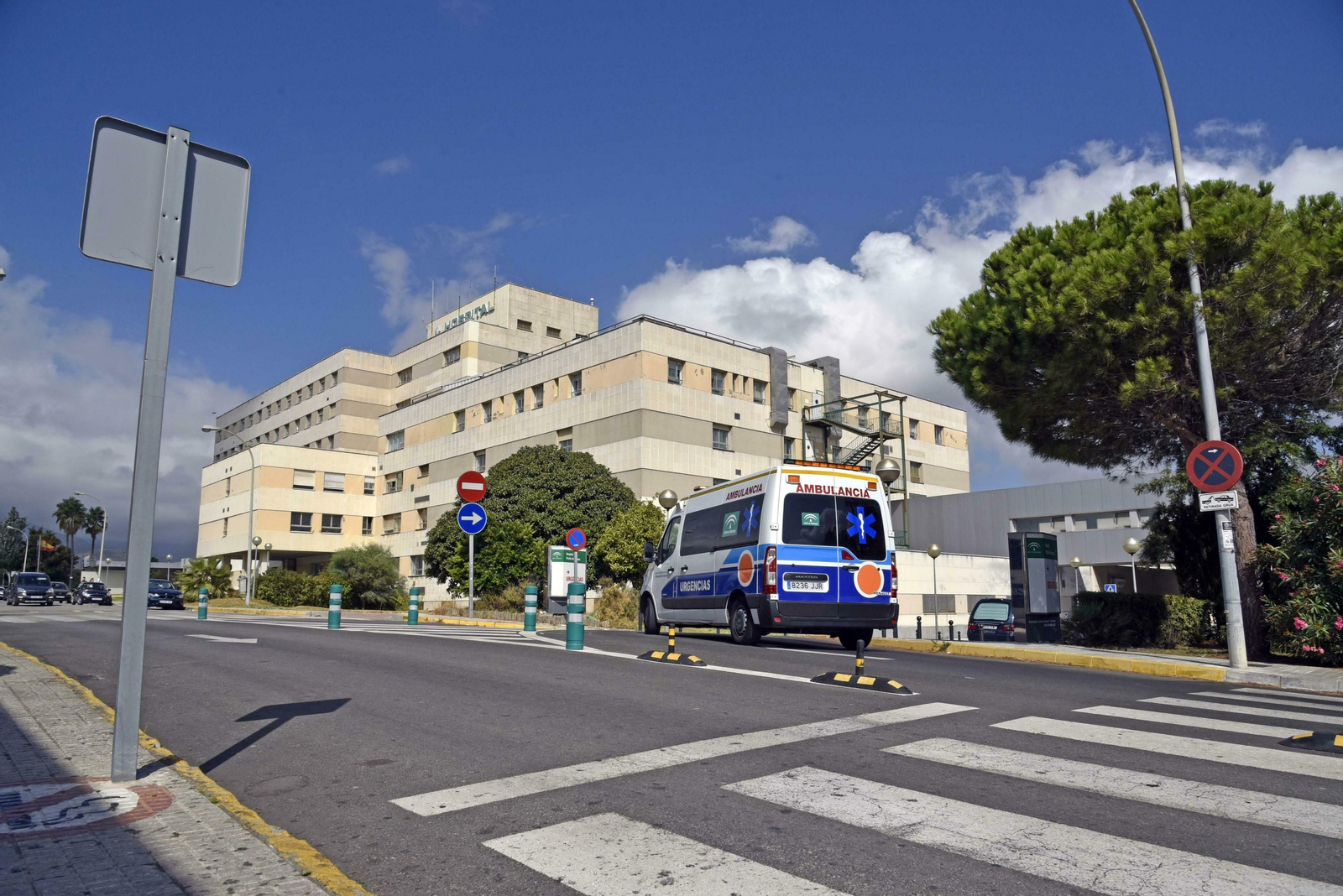 El hospital Punta de Europa.