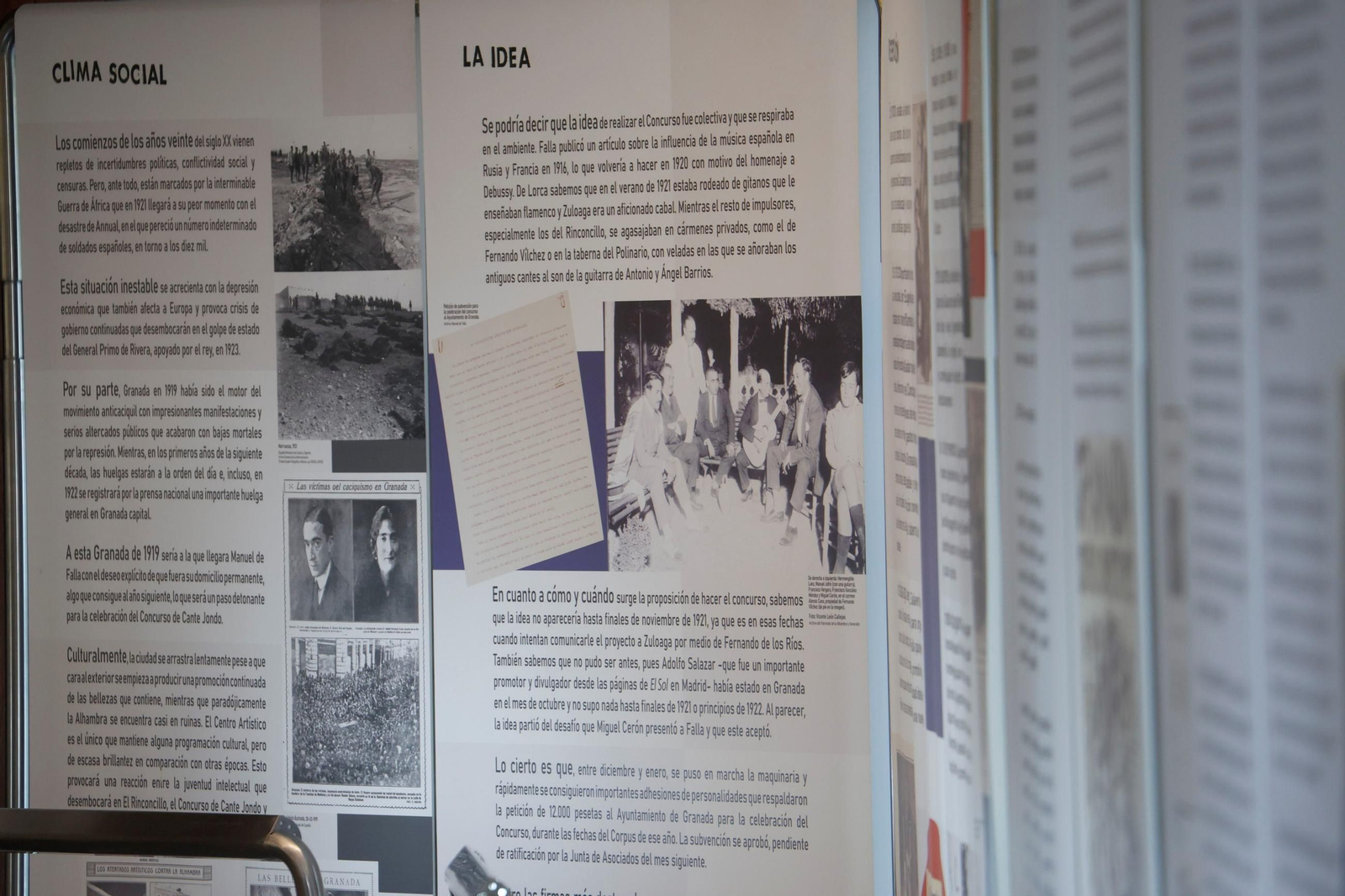 Un recorrido en imágenes por la exposición 'Itinerancias de lo jondo' en la Biblioteca Grupo Cántico
