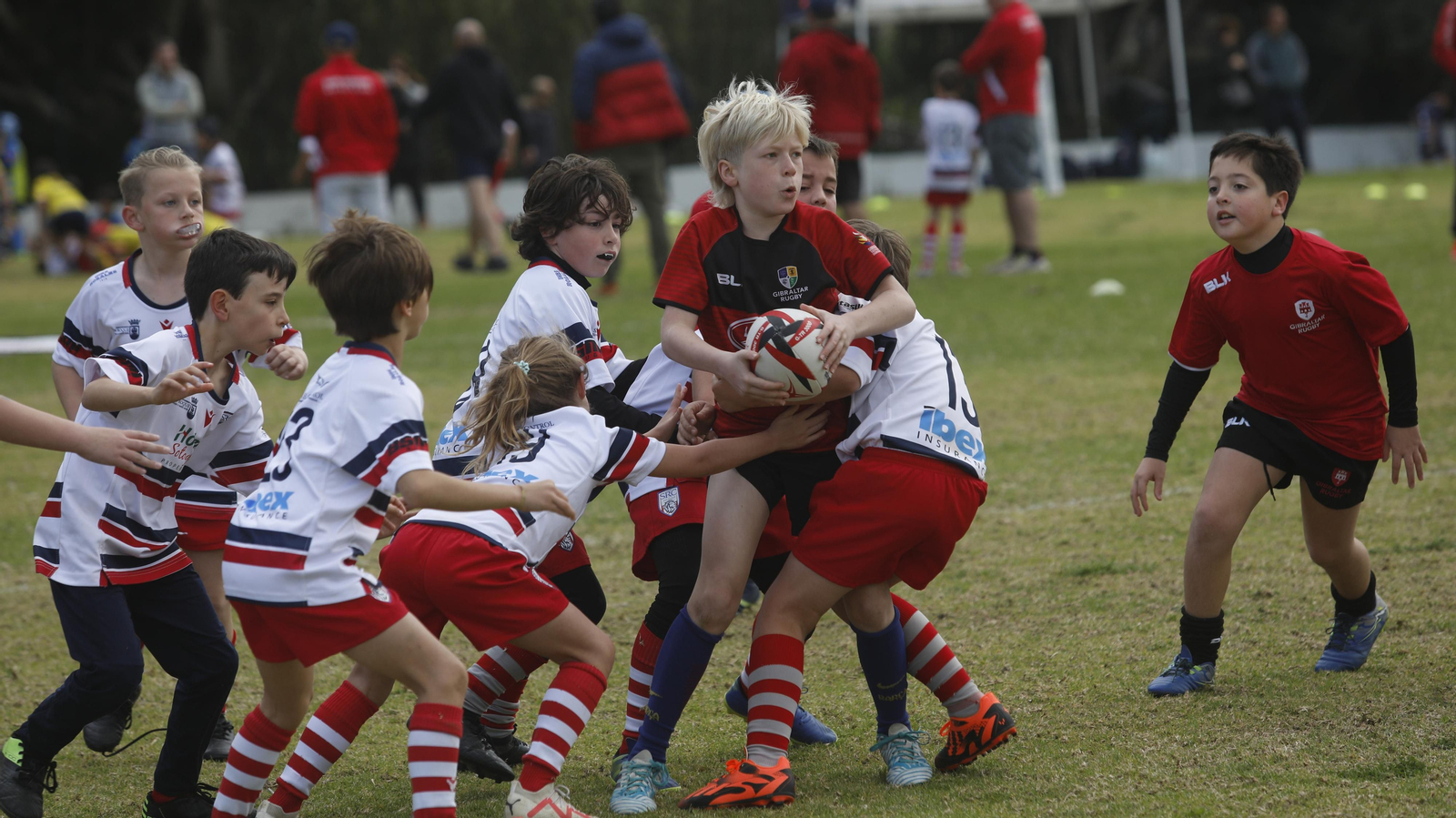 Las fotos de la Jornada de escuelas de rugby en Pueblo Nuevo de Guadiaro