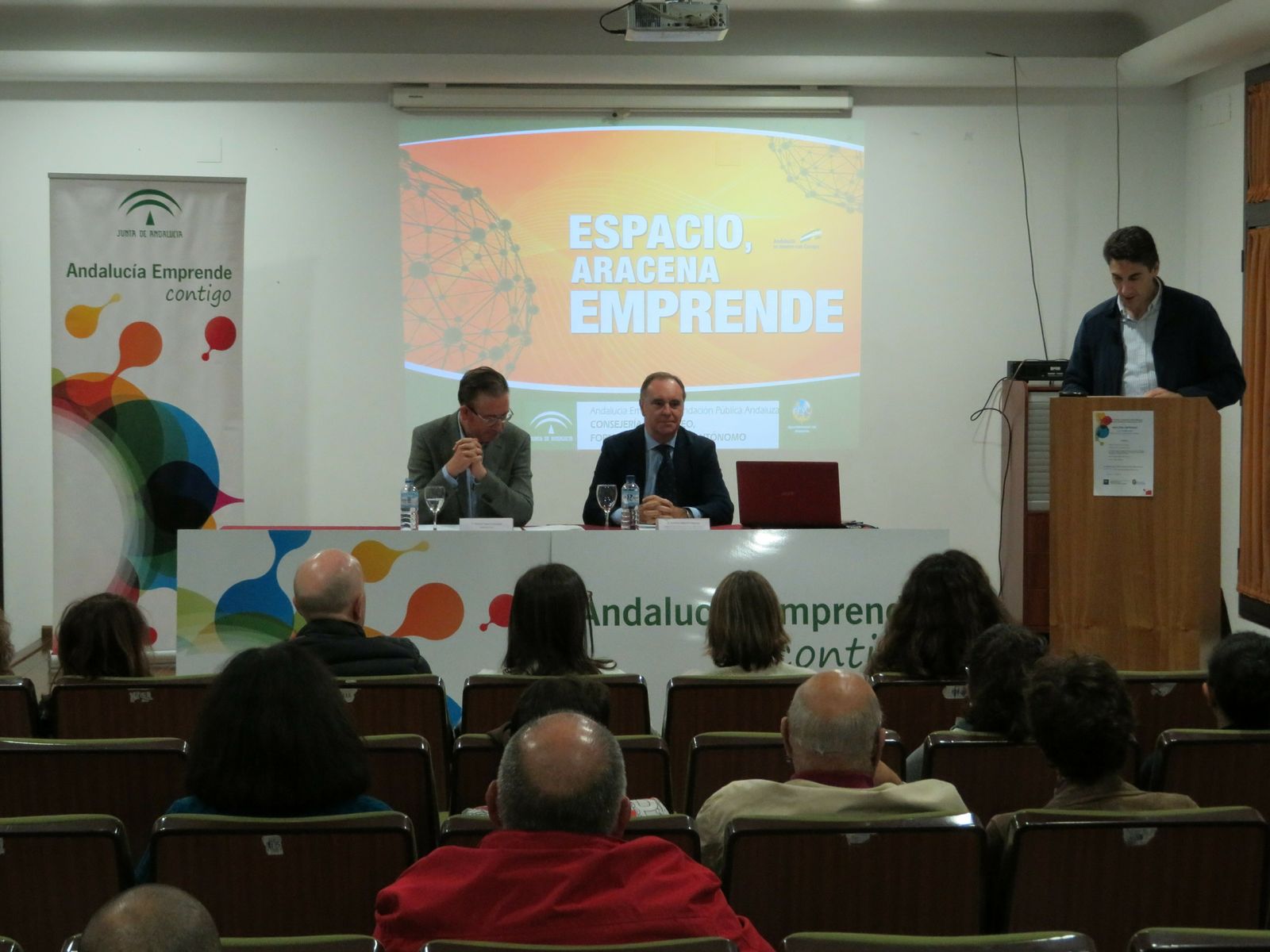 Imagen del acto celebrado en el CADE de Aracena.