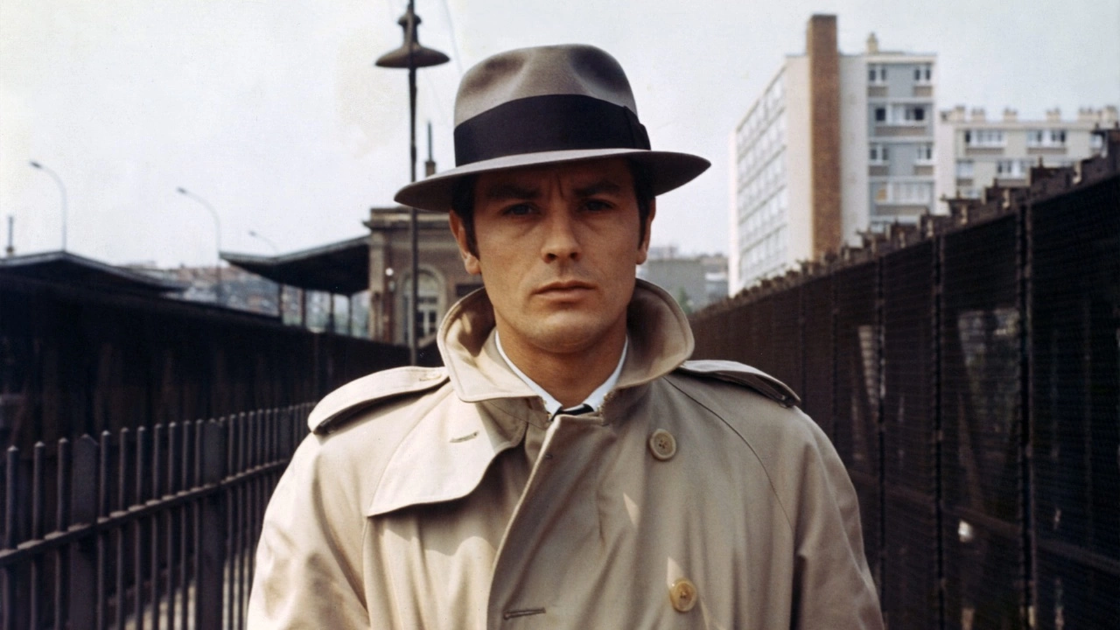 Alain Delon, en 'El silencio de un hombre' (Le samourai), de Jean Pierre Melville.
