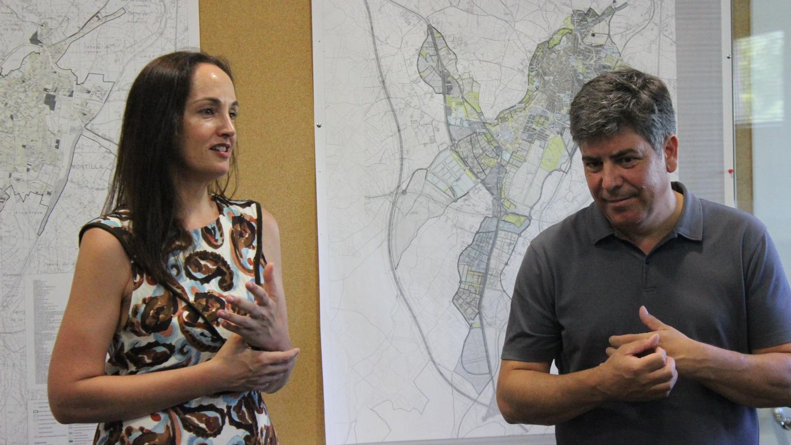 Lidia Bujalance y Rafael Llamas.