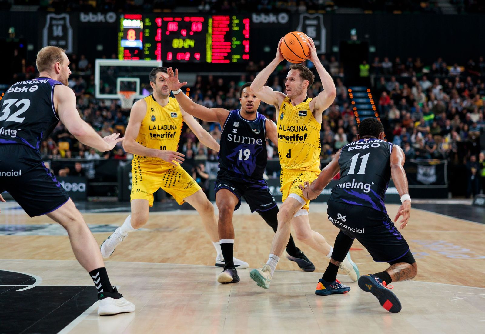 Melwin Pantzar brilla ante el La Laguna Tenerife