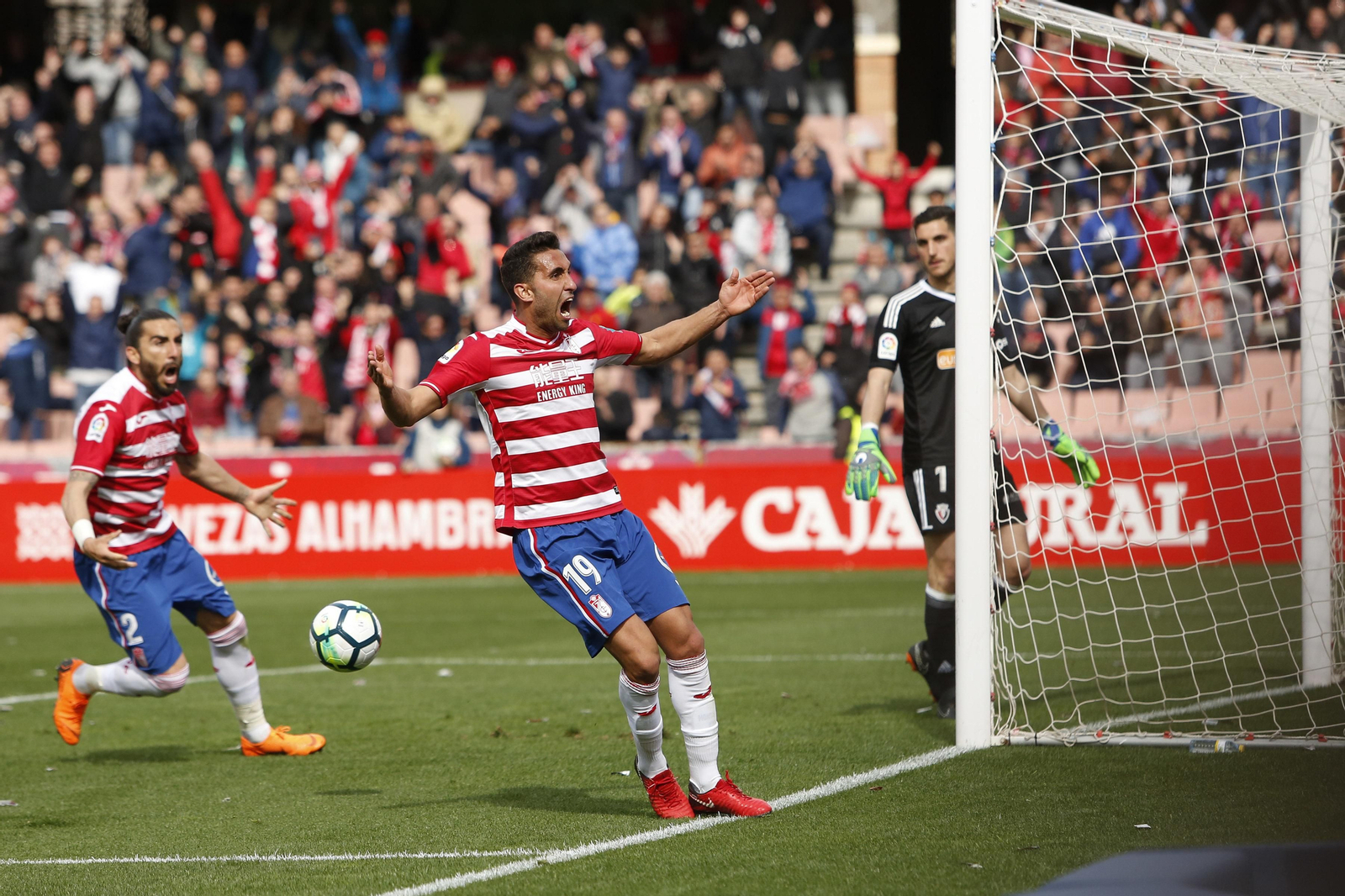 Las imágenes del Granada-Osasuna