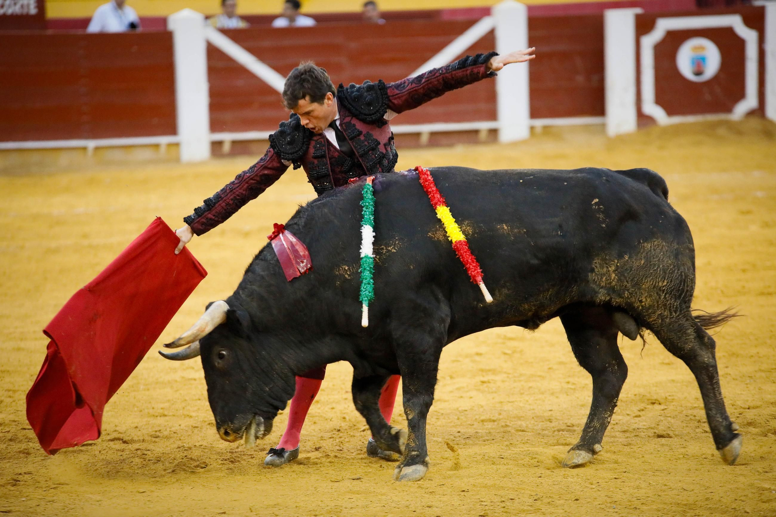 Imágenes de la corrida de toros en Roquetas de Mar