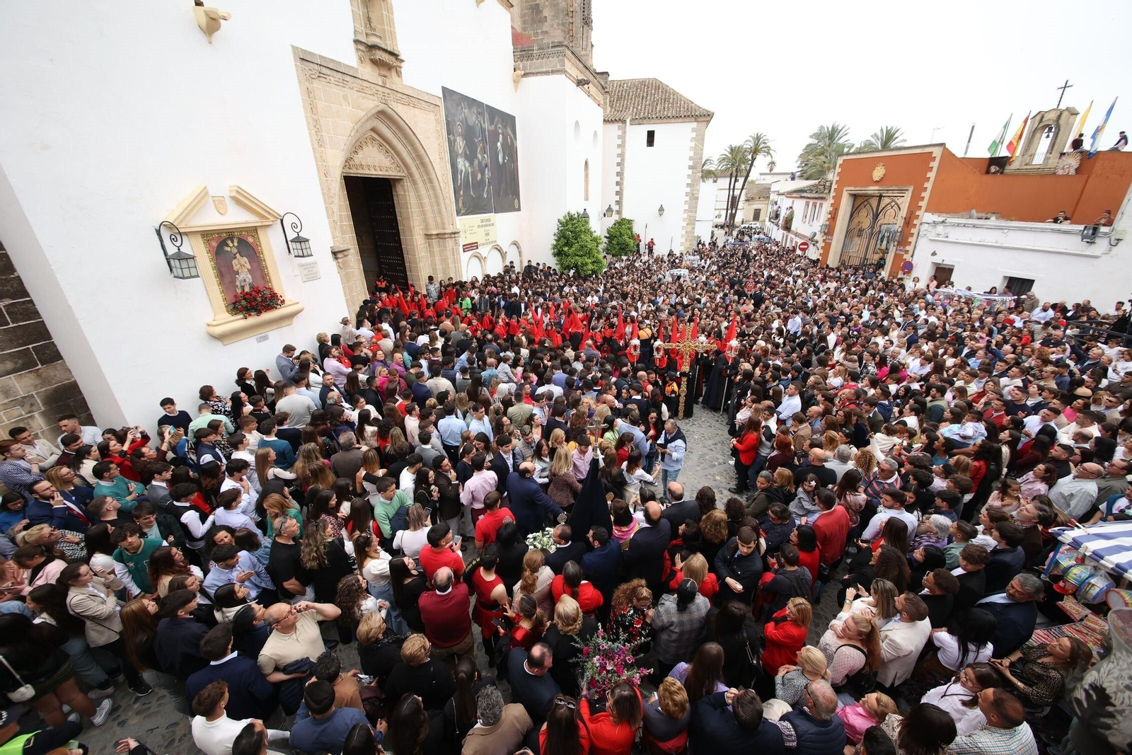 Martes Santo en Jerez: Imágenes de la Hermandad de Los Judíos
