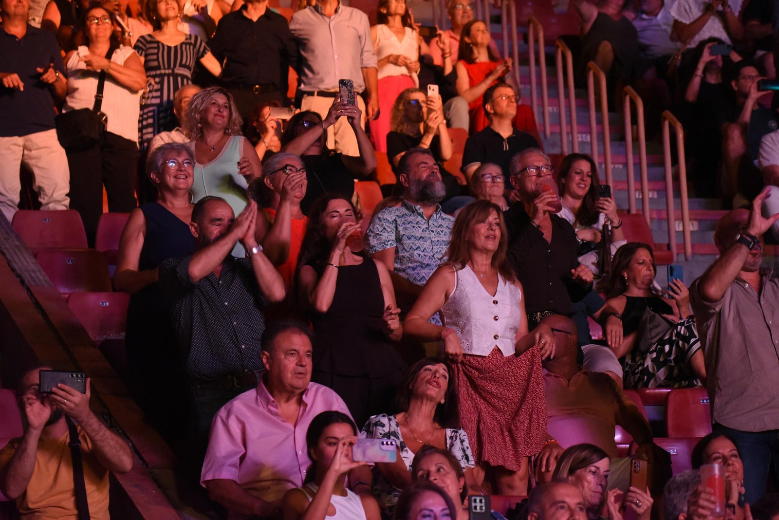 Concierto de Raphael en la plaza de toros de Córdoba