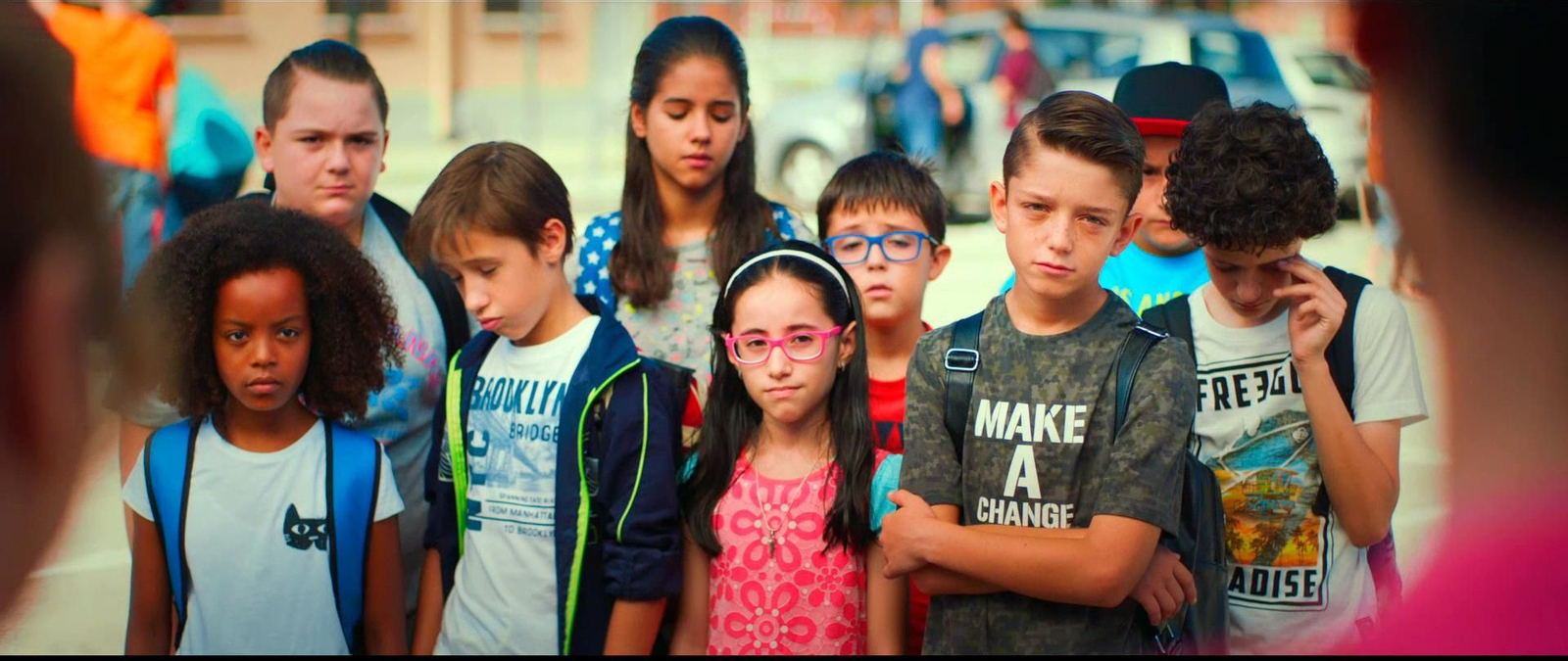 Los niños de 'Los Futbolísimos', una nueva apuesta de Atresmedia para conquistar la taquilla.