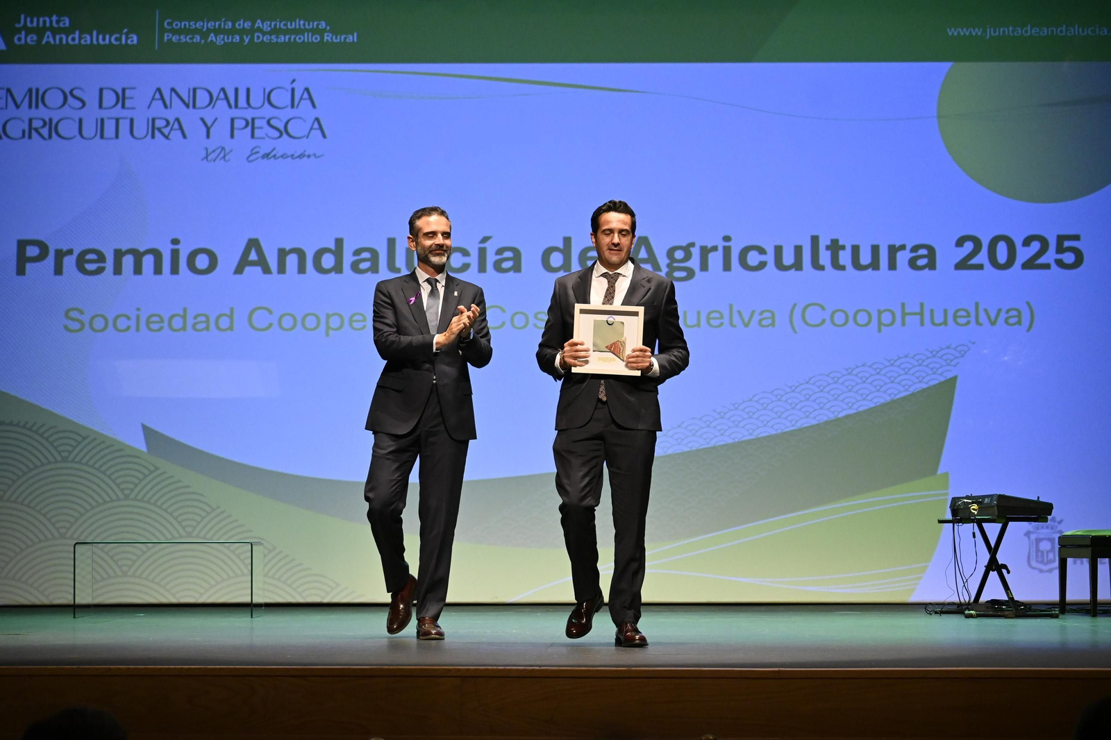 Imágenes del acto de entrega de los XIX Premios de Agricultura y Pesca 2025
