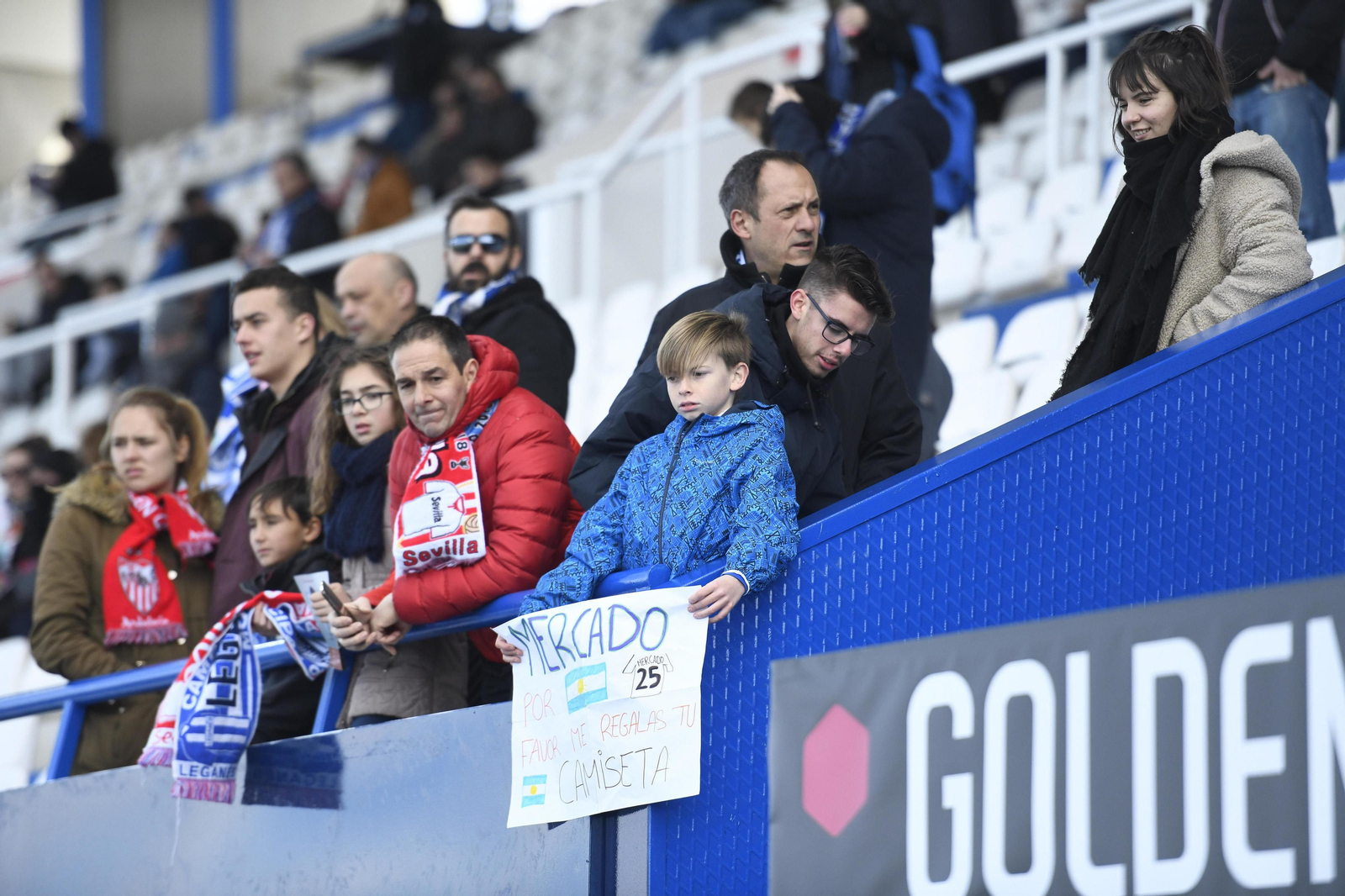 Las imágenes del Leganés-Sevilla